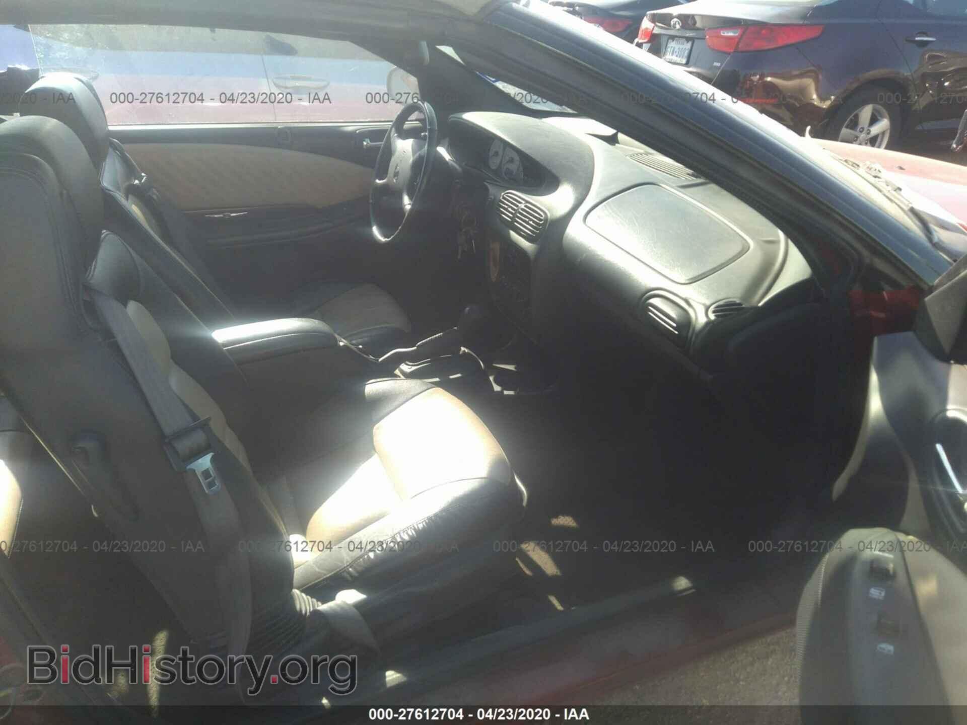 1999 CHRYSLER SEBRING - VIN: 3C3EL55H7XT504734 - Фото 5