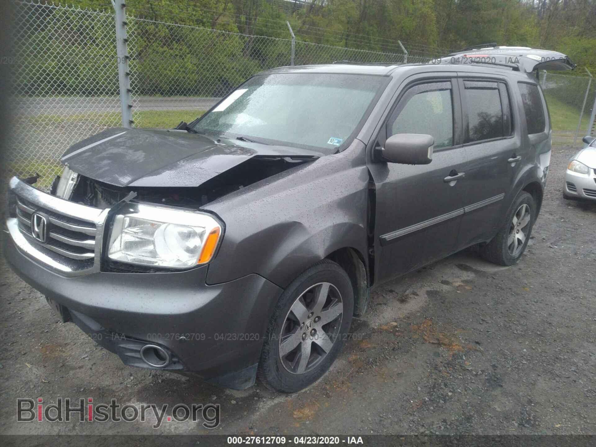 2012 HONDA PILOT - VIN: 5FNYF4H98CB084263 - Фото 2