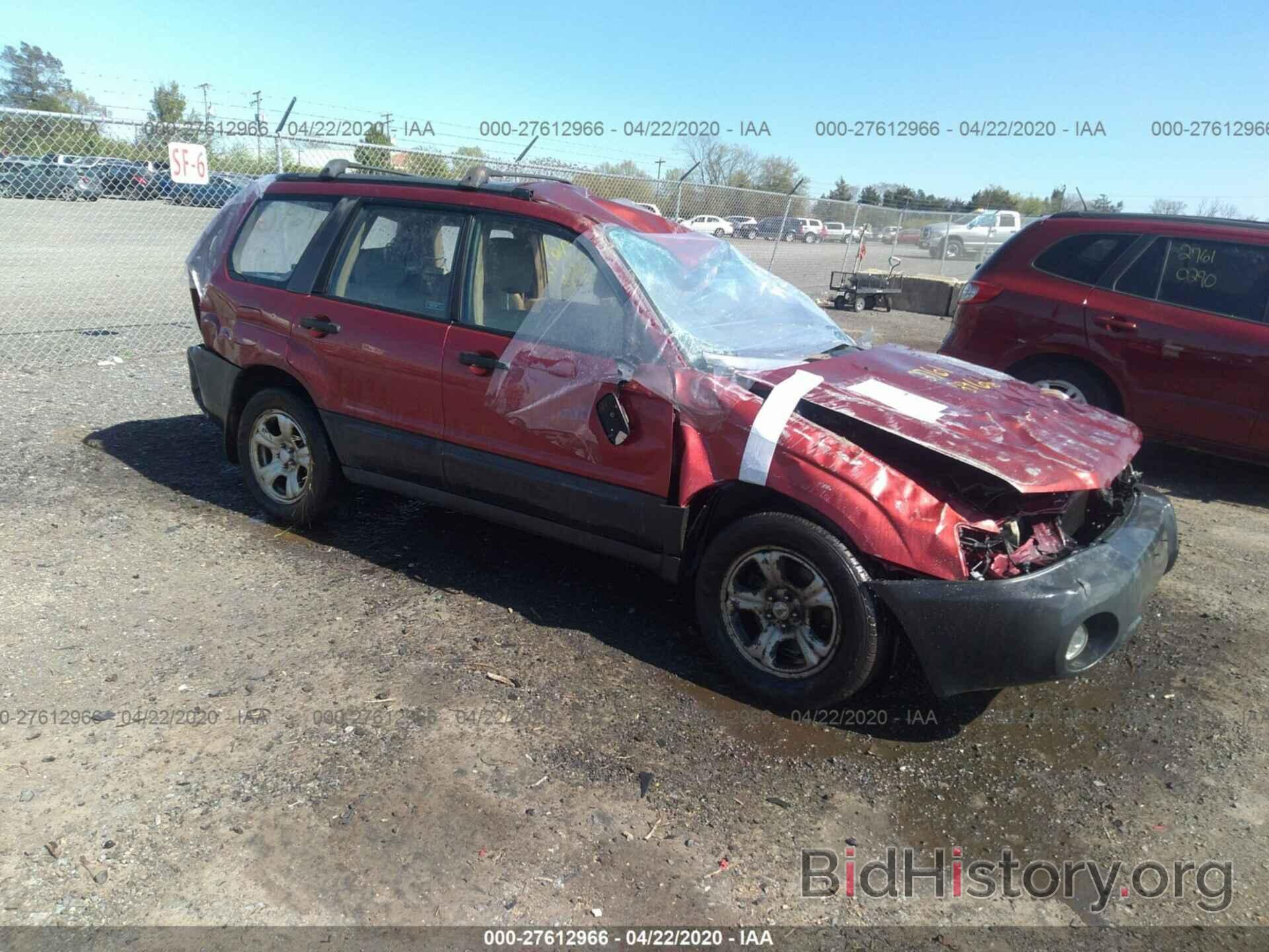 Photo JF1SG63635H753592 - SUBARU FORESTER 2005