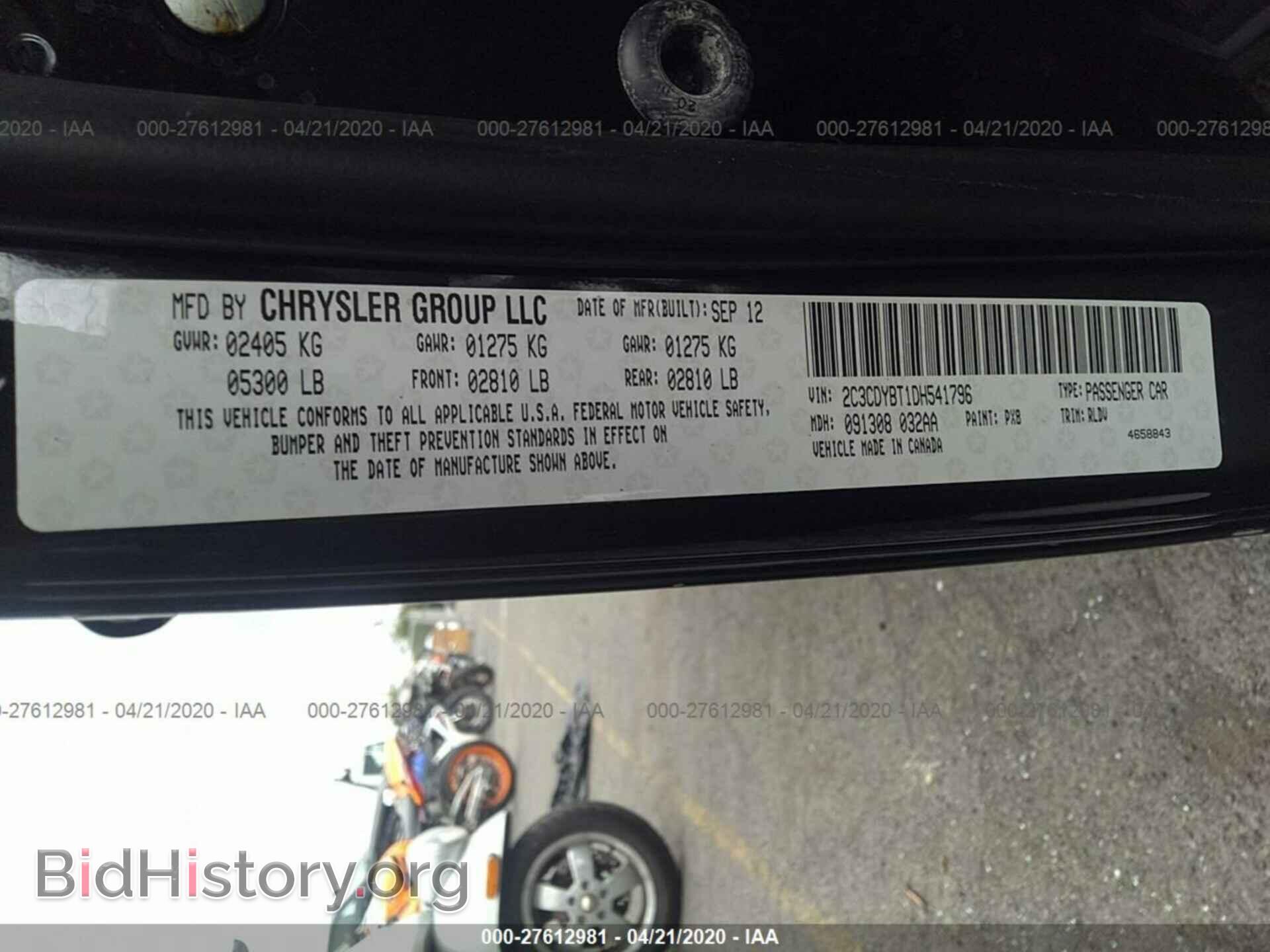 2013 DODGE CHALLENGER - VIN: 2C3CDYBT1DH541796 - Photo 9