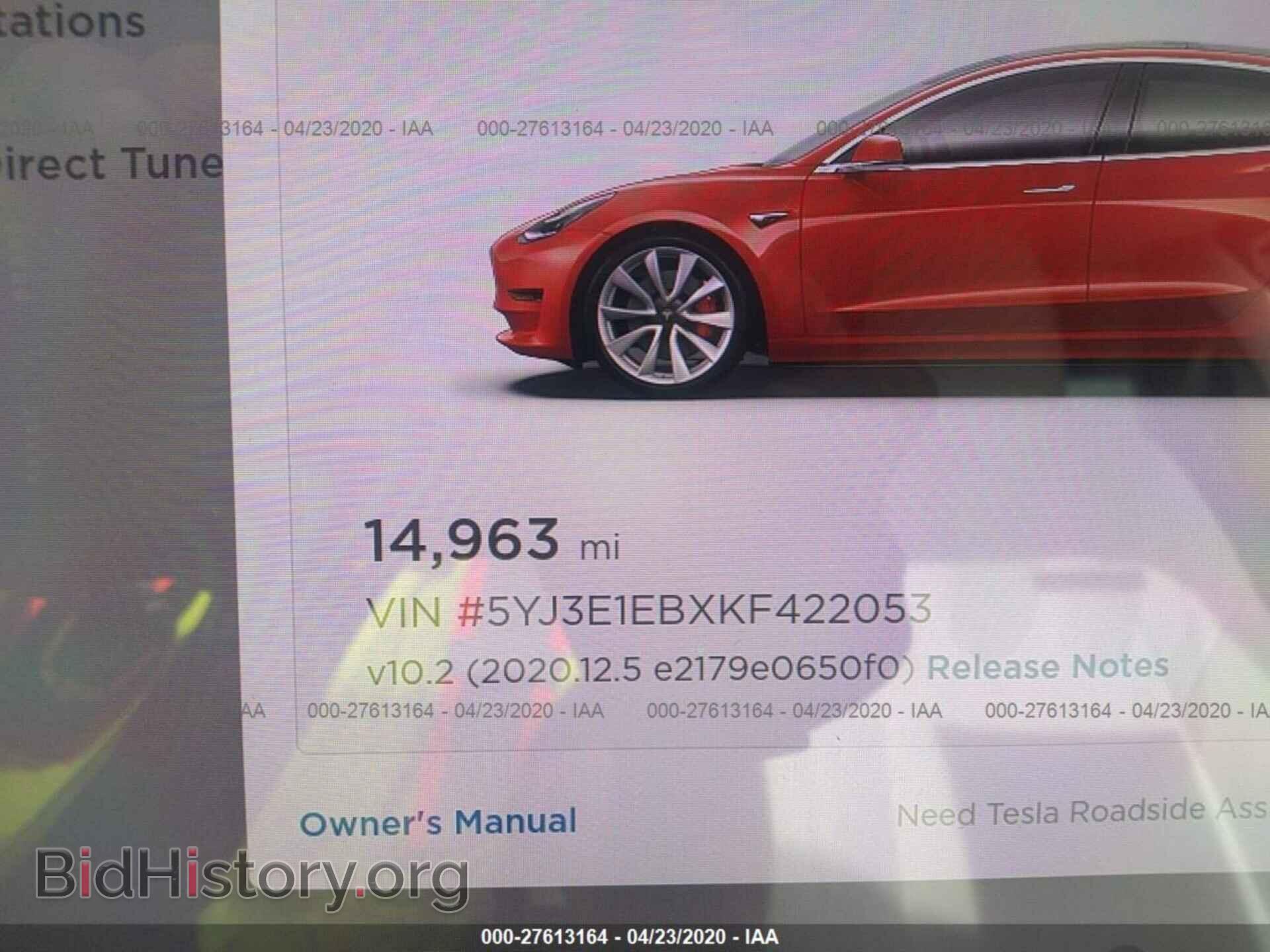 2019 TESLA MODEL 3 - VIN: 5YJ3E1EBXKF422053 - Фото 7