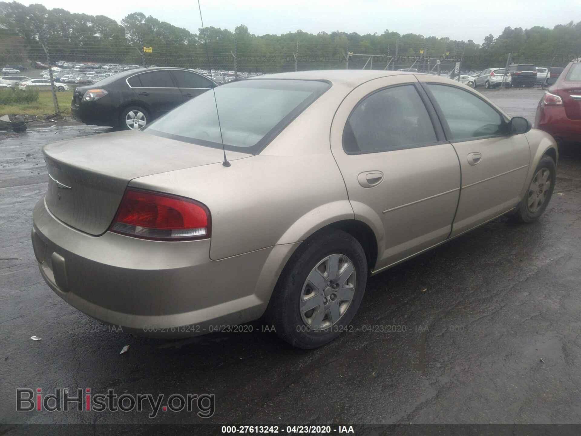 2004 CHRYSLER SEBRING - VIN: 1C3EL46X34N416050 - Фото 4