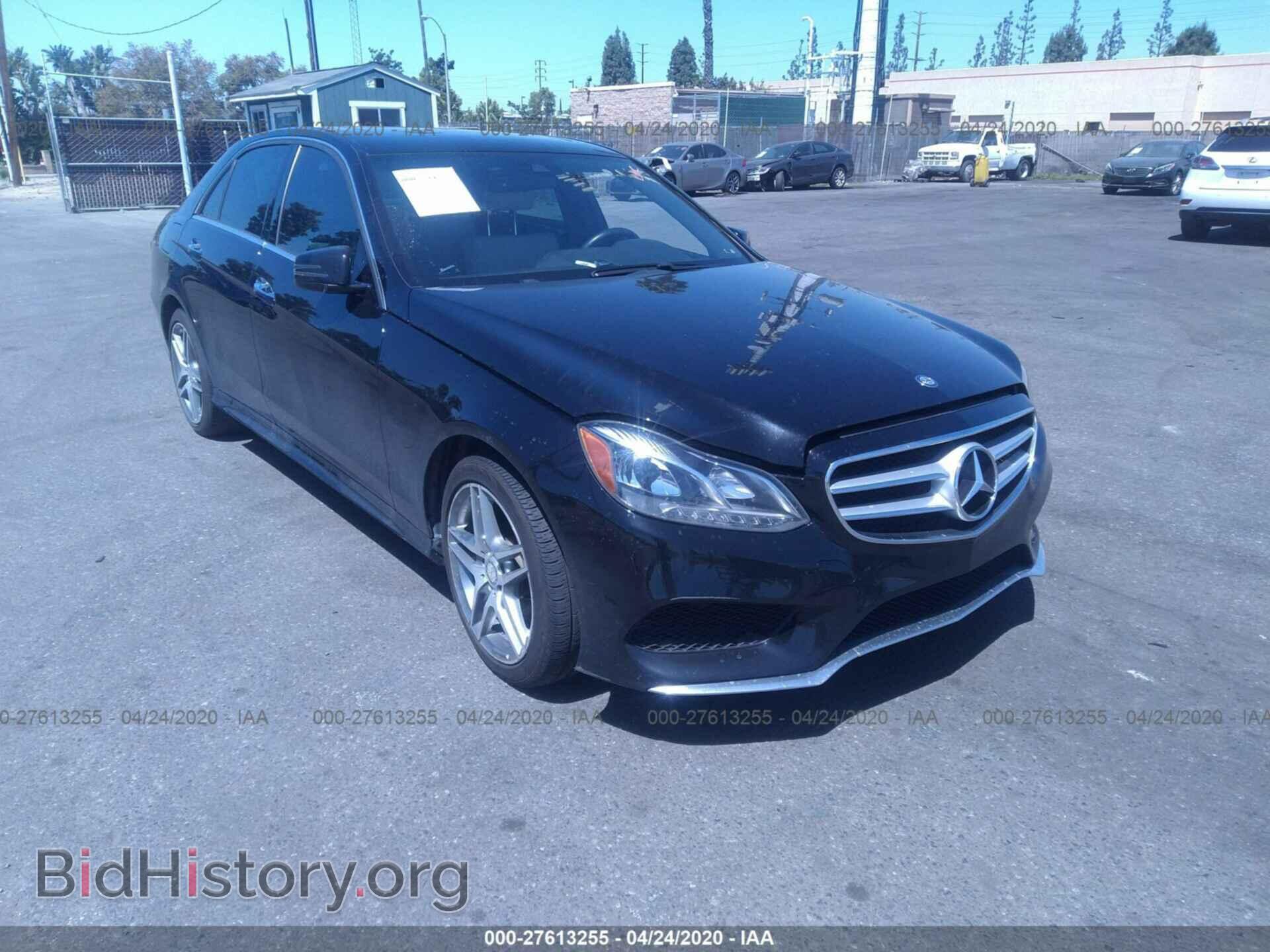 Photo WDDHF5KB1GB196970 - MERCEDES-BENZ E 2016