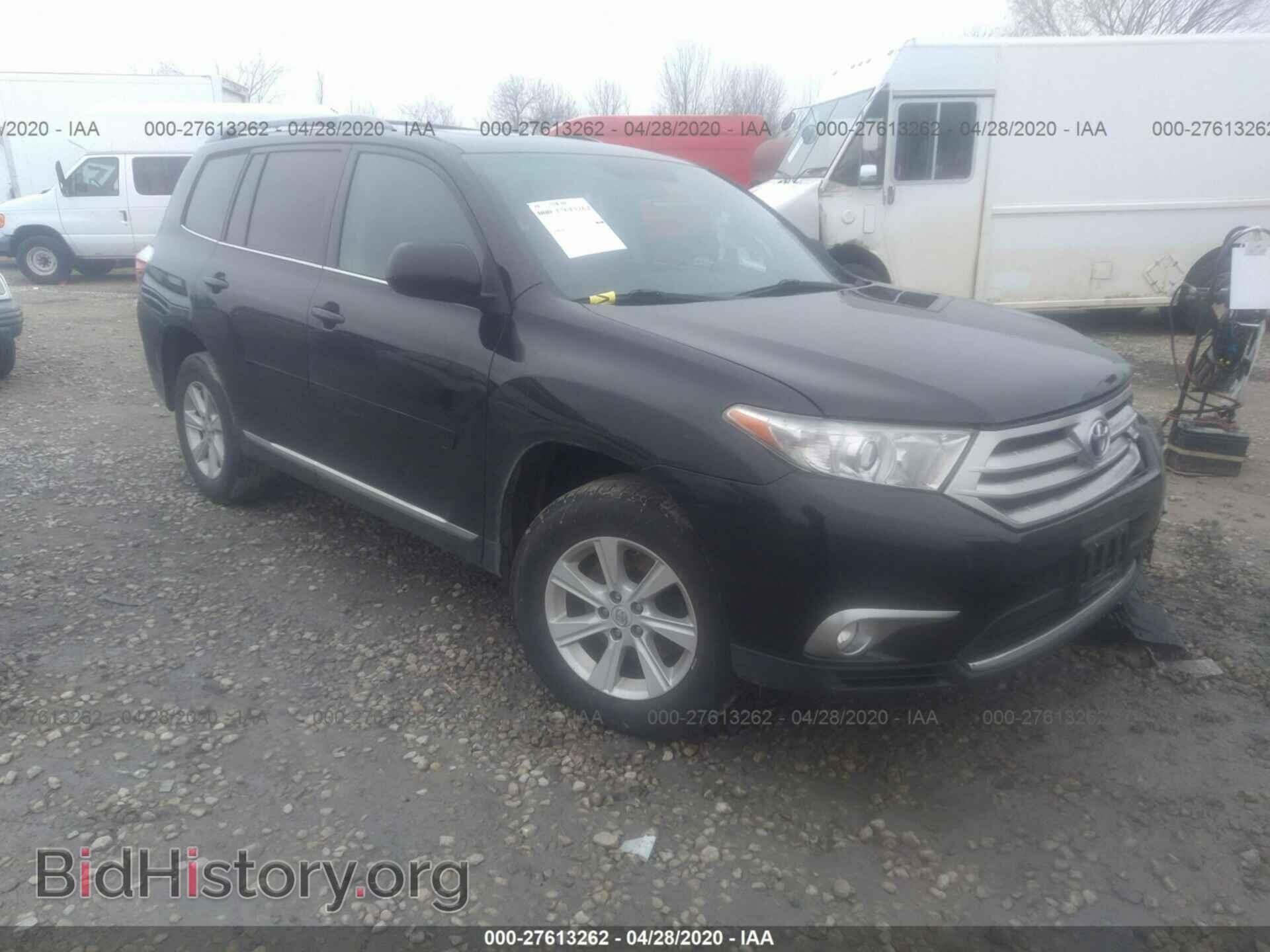 Photo 5TDBK3EH6CS149064 - TOYOTA HIGHLANDER 2012