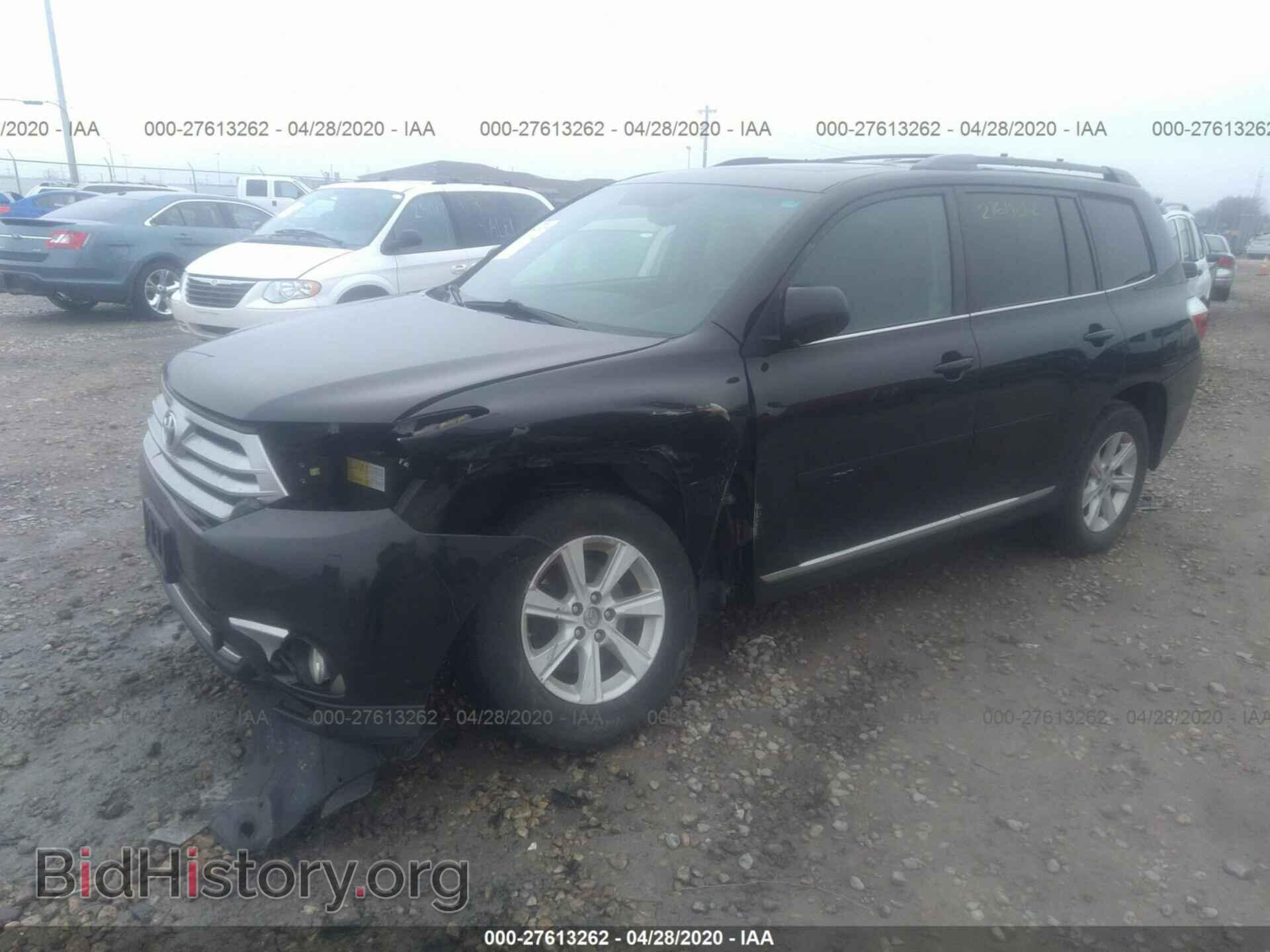 2012 TOYOTA HIGHLANDER - VIN: 5TDBK3EH6CS149064 - Фото 2