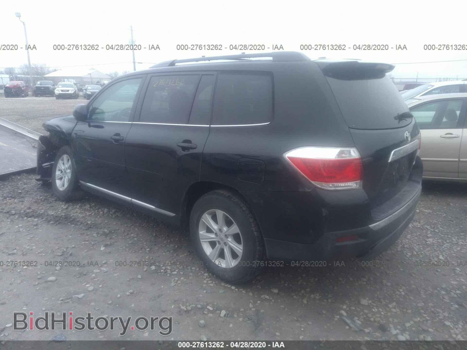 2012 TOYOTA HIGHLANDER - VIN: 5TDBK3EH6CS149064 - Фото 3