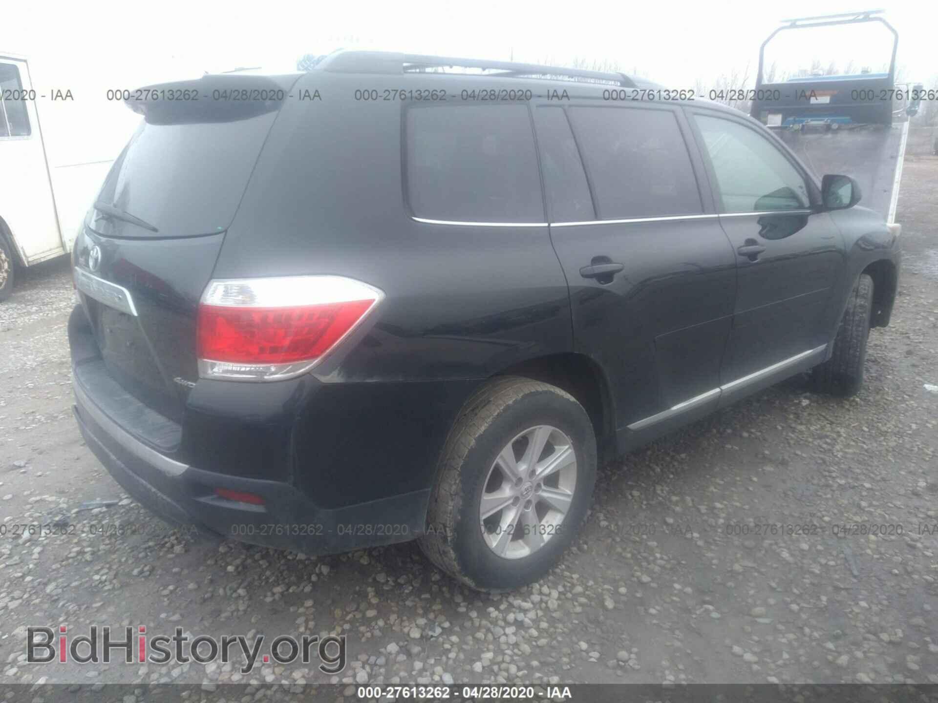 2012 TOYOTA HIGHLANDER - VIN: 5TDBK3EH6CS149064 - Фото 4
