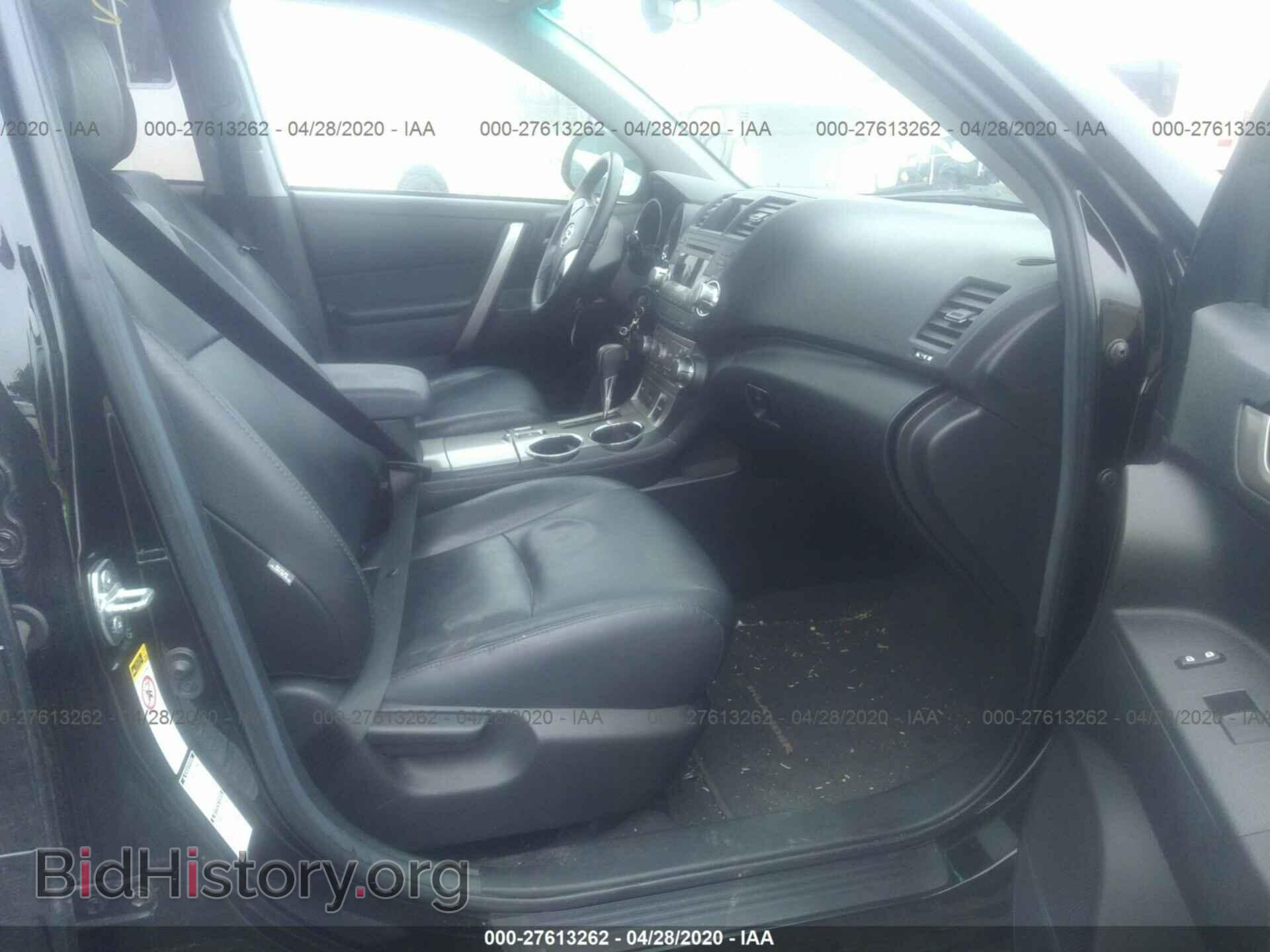 2012 TOYOTA HIGHLANDER - VIN: 5TDBK3EH6CS149064 - Фото 5
