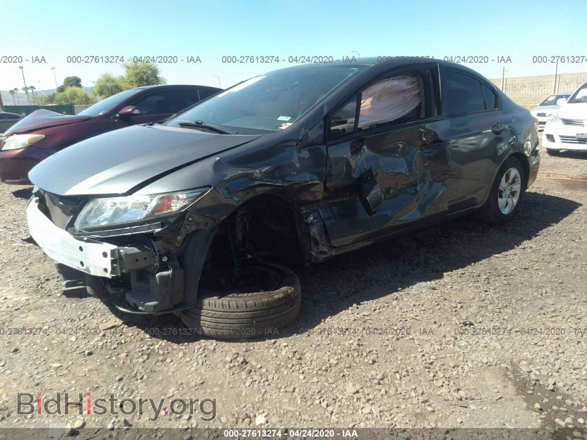 2013 HONDA CIVIC - VIN: 19XFB2F51DE056643 - Фото 6
