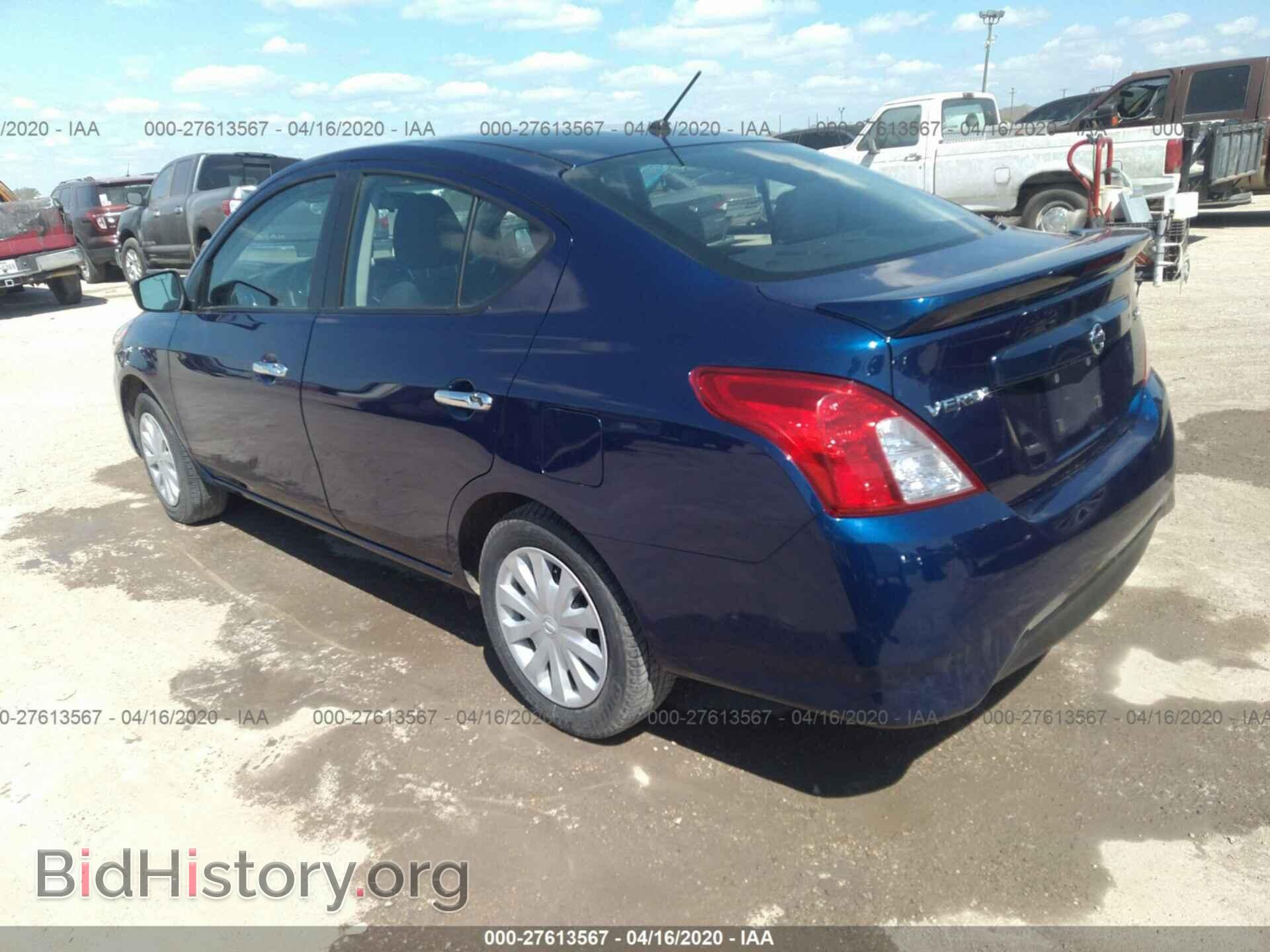 2019 NISSAN VERSA - VIN: 3N1CN7AP1KL868228 - Фото 3