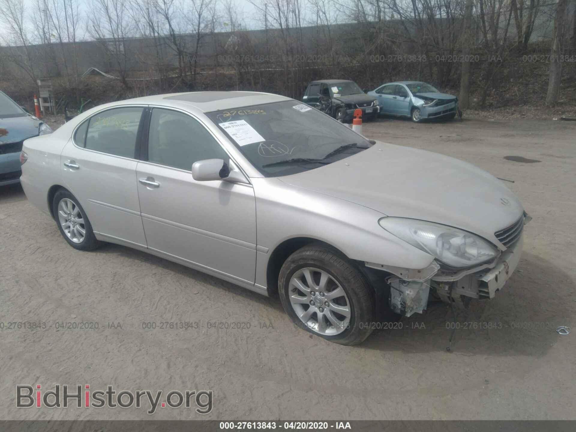 Photo JTHBF30G620027226 - LEXUS ES 2002