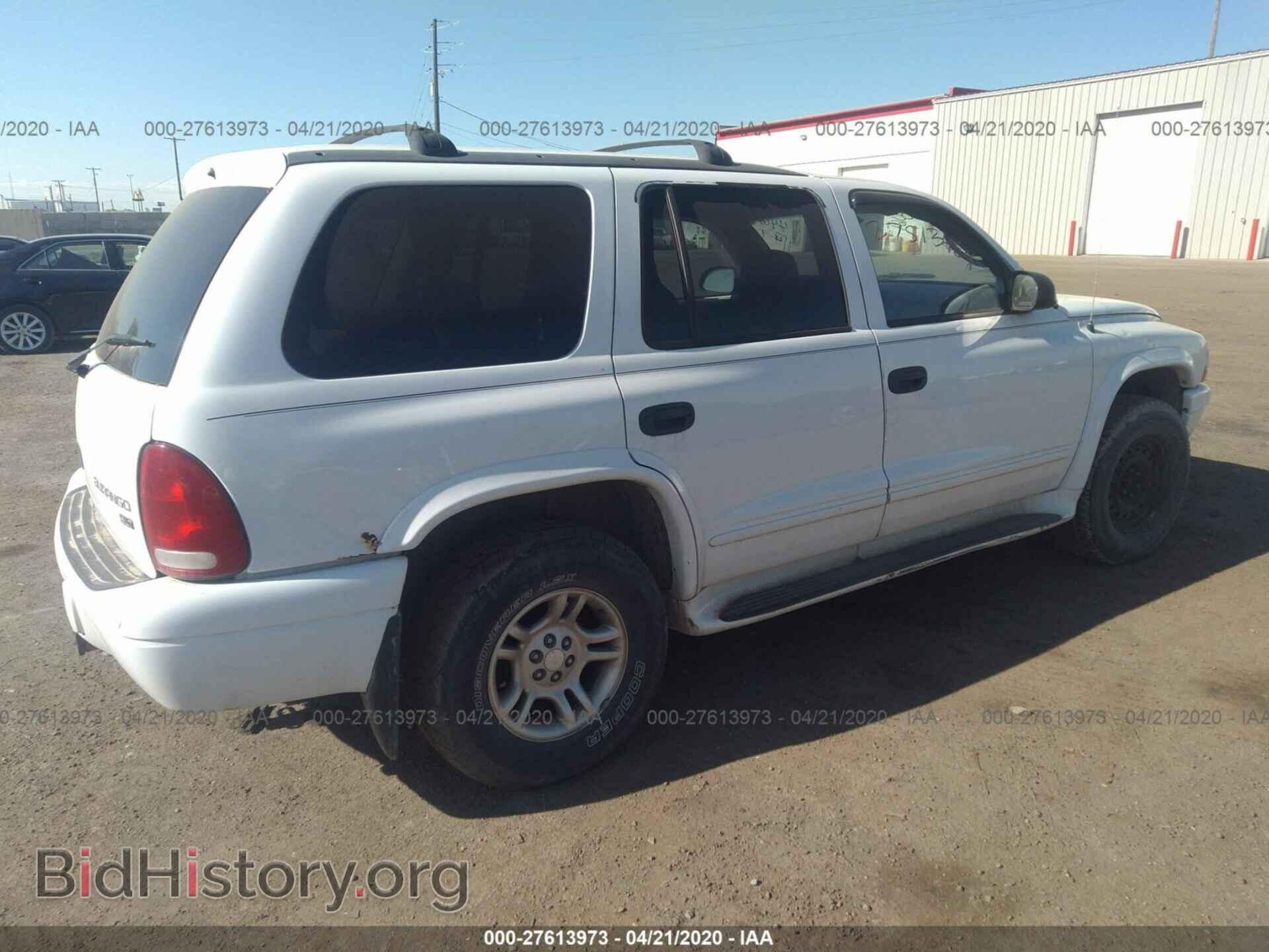 2003 DODGE DURANGO - VIN: 1D4HS48N53F603096 - Фото 4