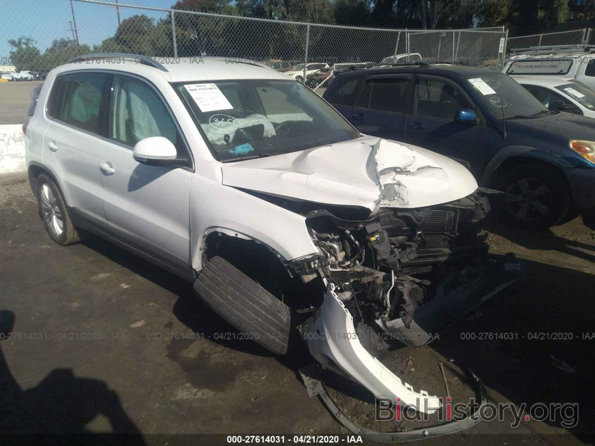 Photo WVGAV3AX0EW549409 - VOLKSWAGEN TIGUAN 2014