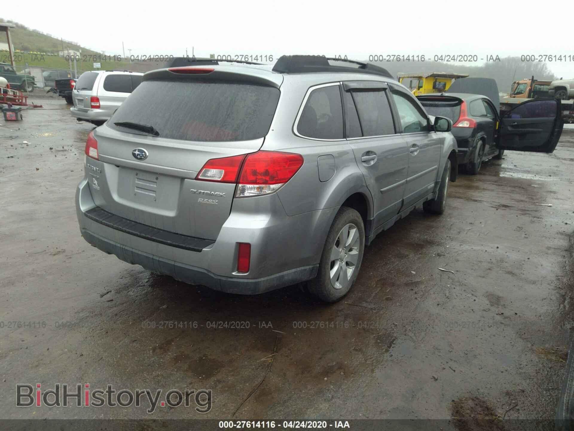 2011 SUBARU OUTBACK - VIN: 4S4BRBGC8B3396122 - Фото 4