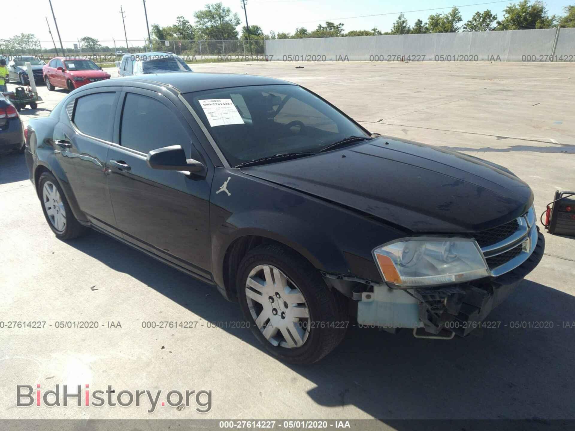 Photo 1C3CDZAB6EN188530 - DODGE AVENGER 2014