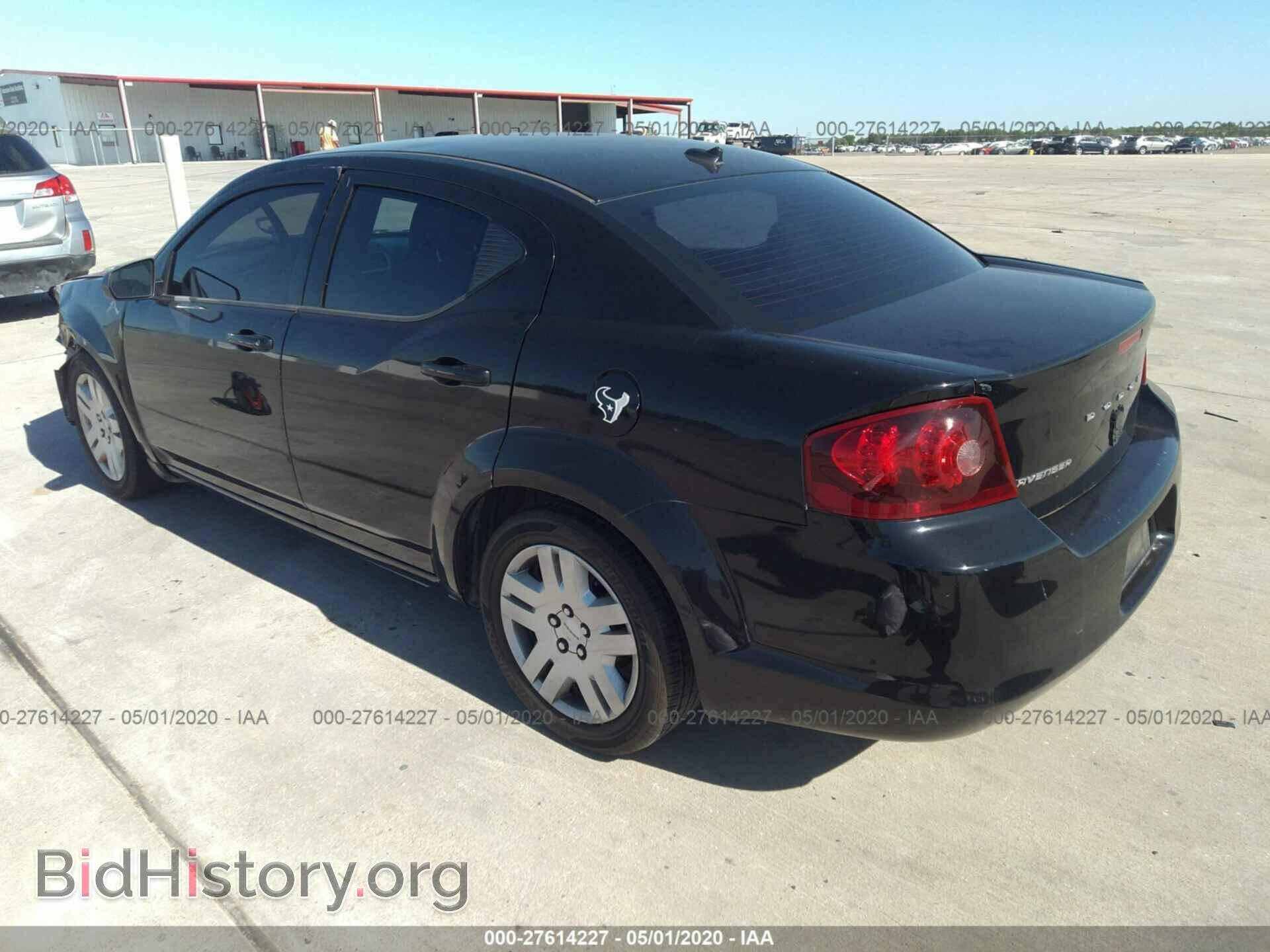 2014 DODGE AVENGER - VIN: 1C3CDZAB6EN188530 - Фото 3