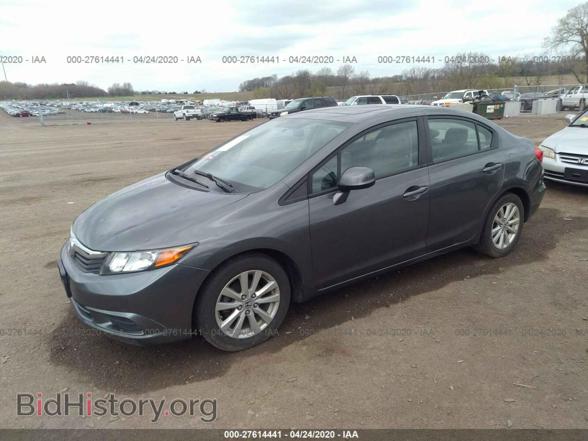 2012 HONDA CIVIC SDN - VIN: 19XFB2F9XCE317432 - Фото 2