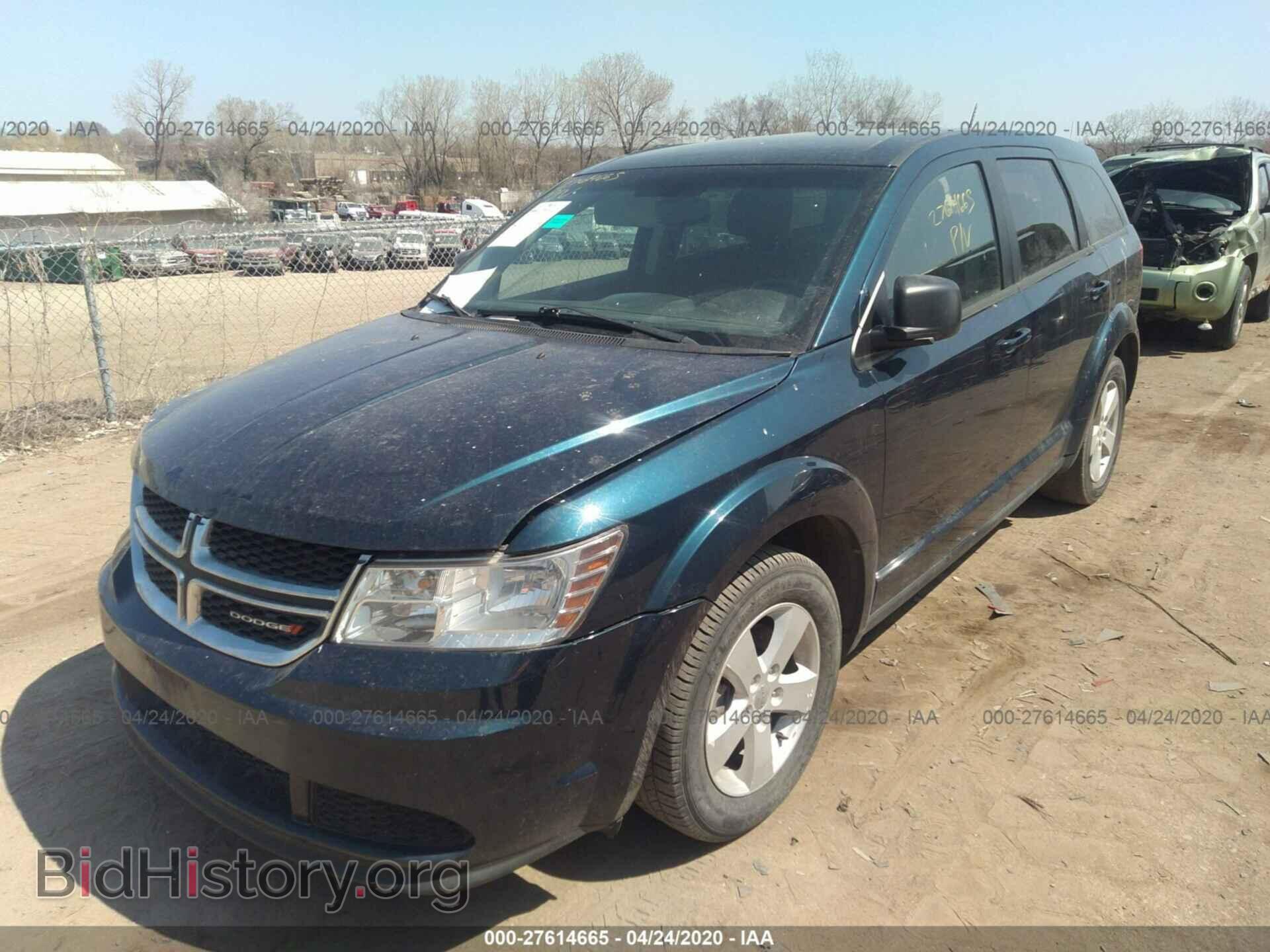 2013 DODGE JOURNEY - VIN: 3C4PDCABXDT537150 - Фото 2