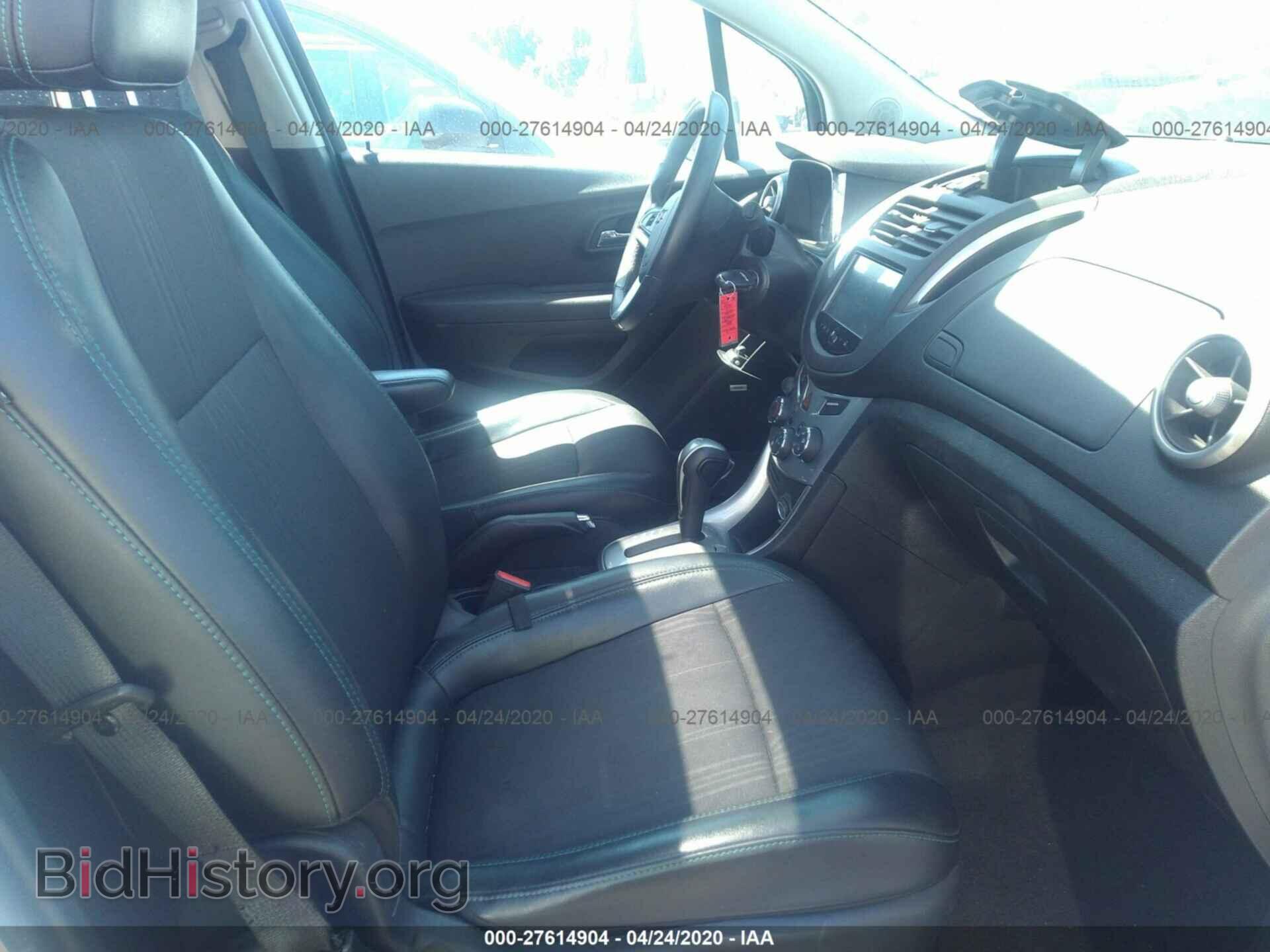 2016 CHEVROLET TRAX - VIN: 3GNCJLSB1GL266514 - Фото 5