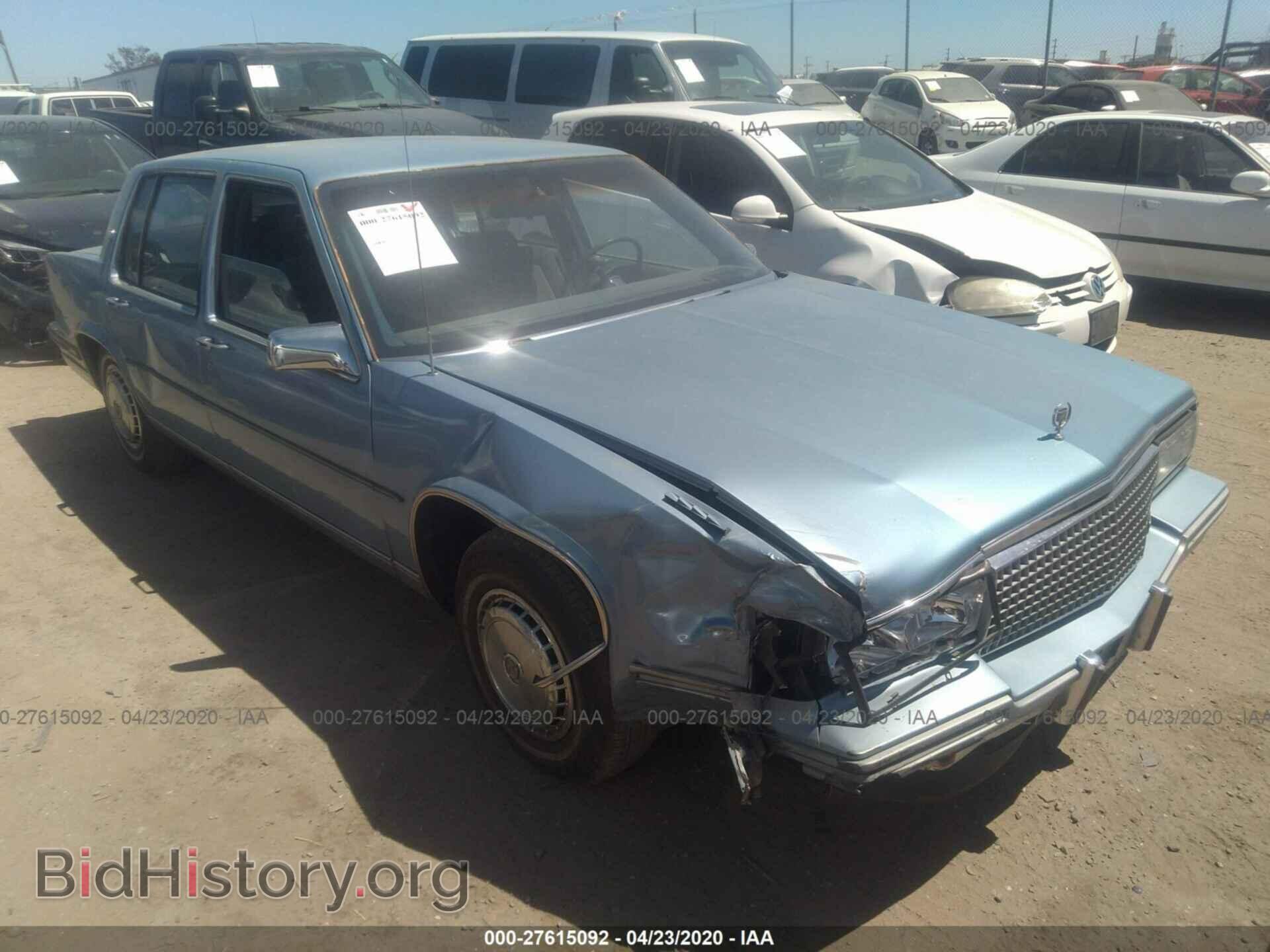 Photo 1G6CD5187H4321219 - CADILLAC DEVILLE 1987