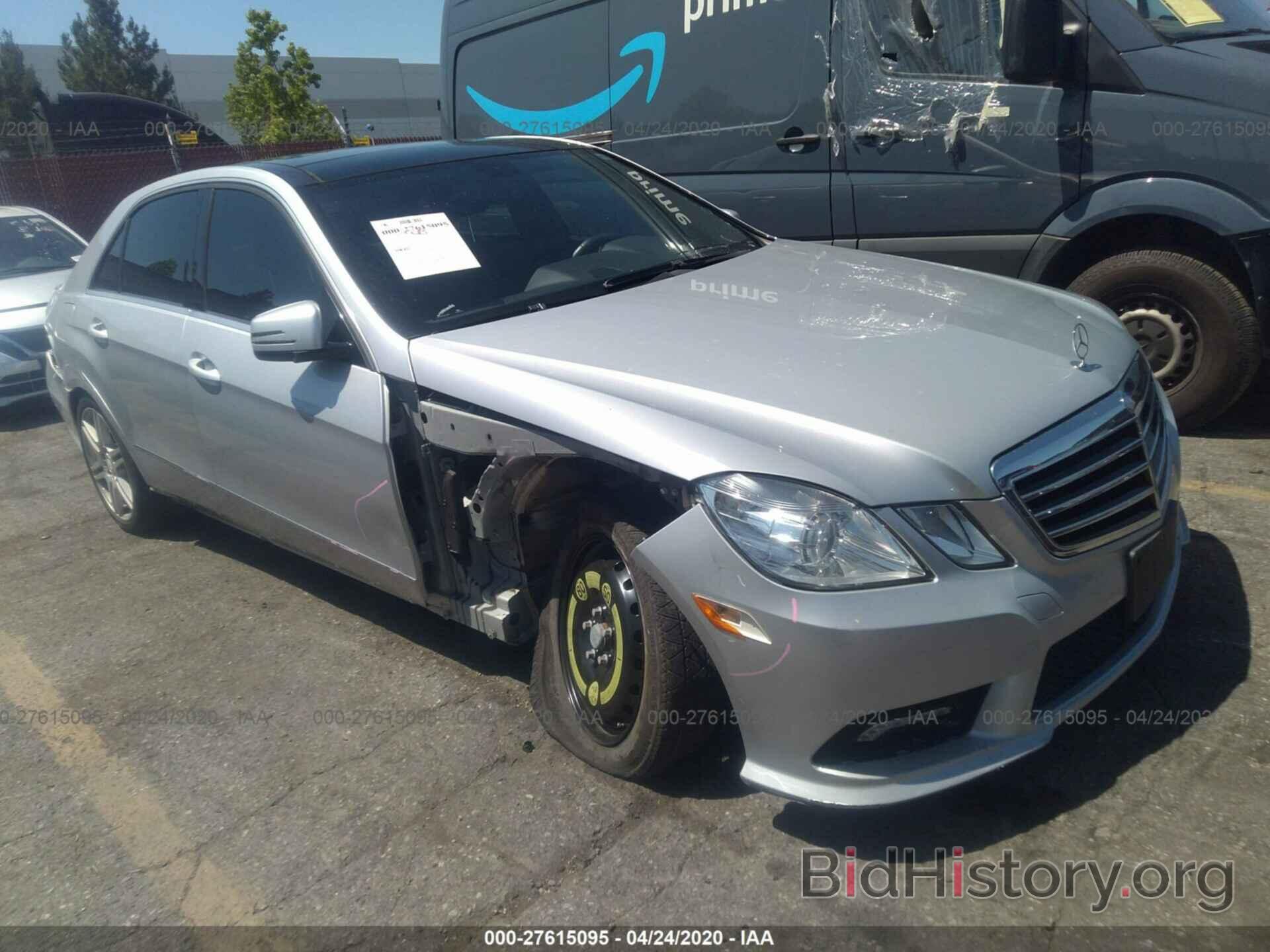 Photo WDDHF5GB5BA277347 - MERCEDES-BENZ E-CLASS 2011