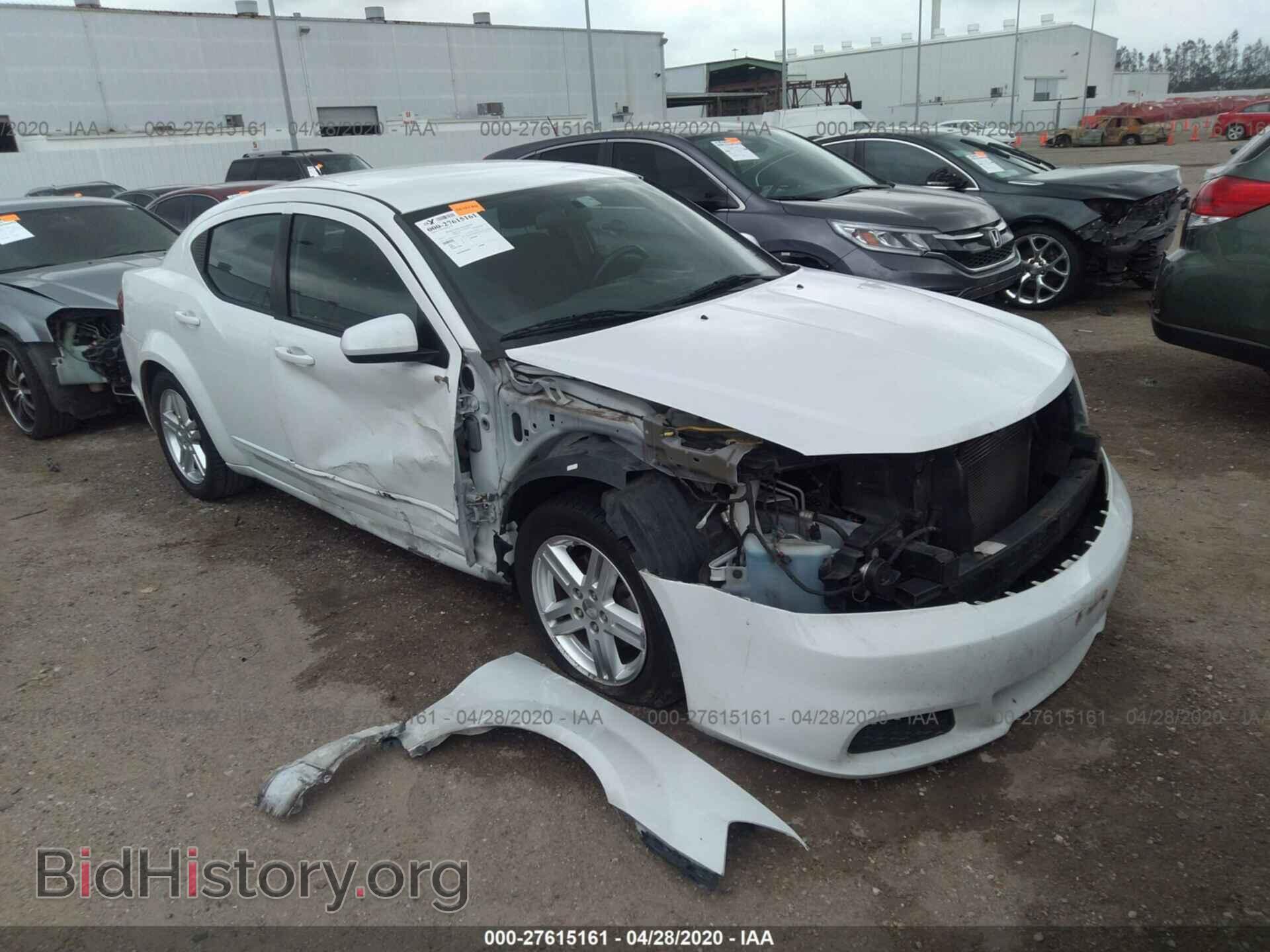 Photo 1C3CDZCB4CN157366 - DODGE AVENGER 2012