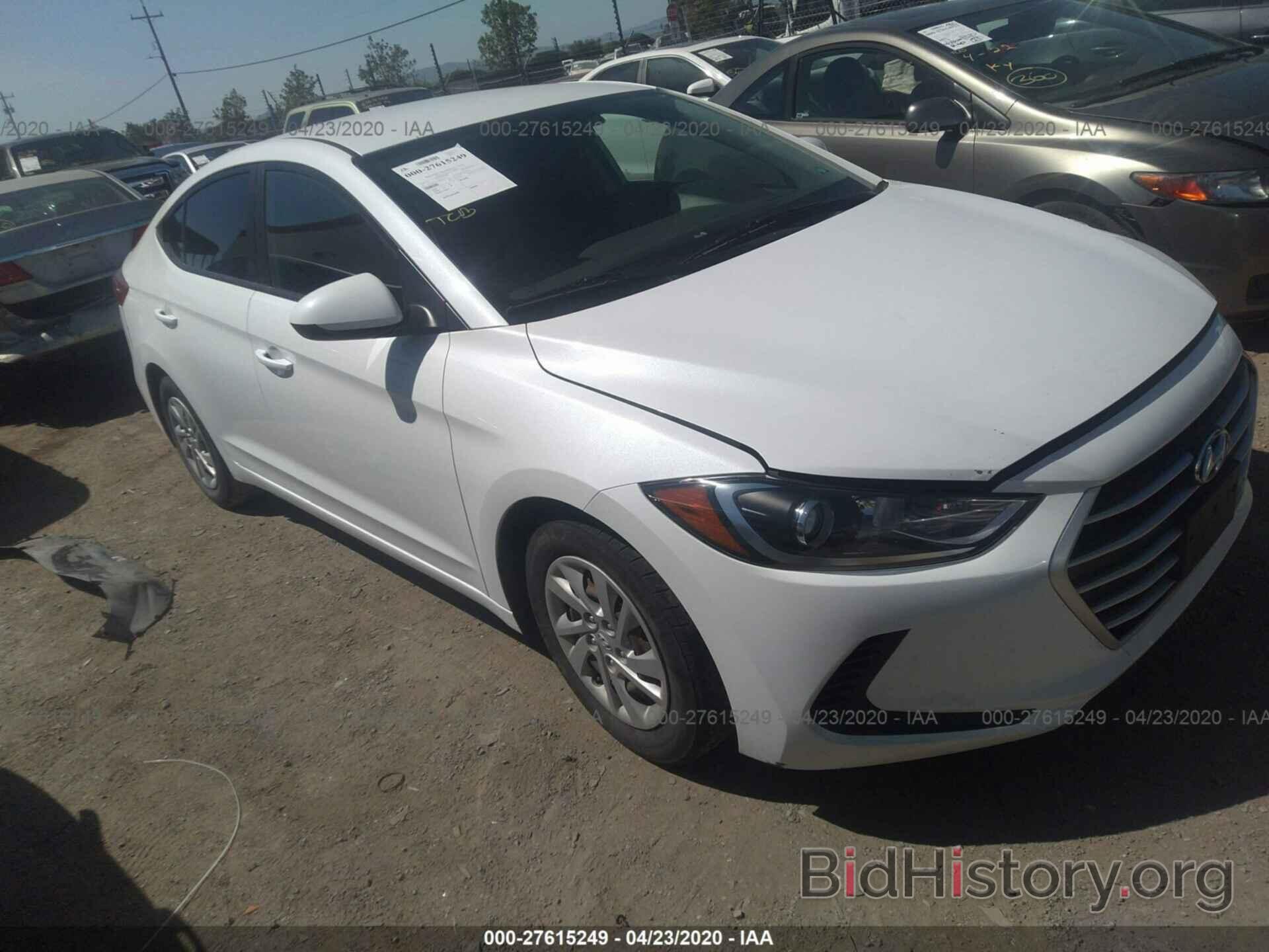 Photo 5NPD74LF3HH076055 - HYUNDAI ELANTRA 2017