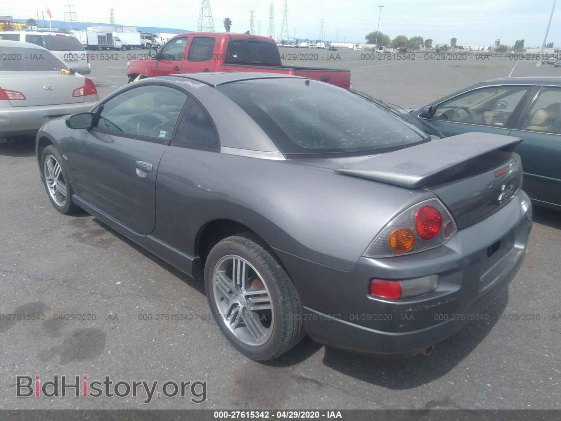 2004 MITSUBISHI ECLIPSE - VIN: 4A3AC74H84E070081 - Фото 3