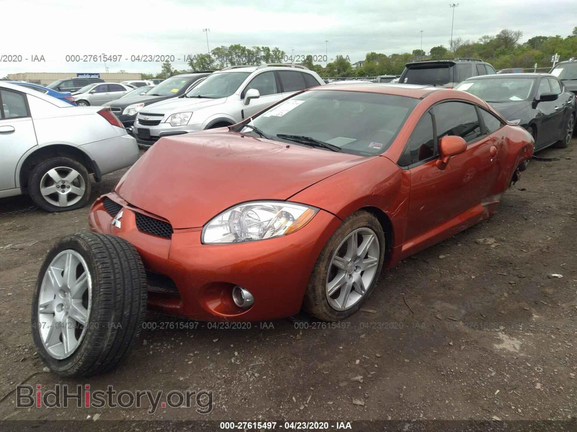 2006 MITSUBISHI ECLIPSE - VIN: 4A3AK34T26E023745 - Photo 2