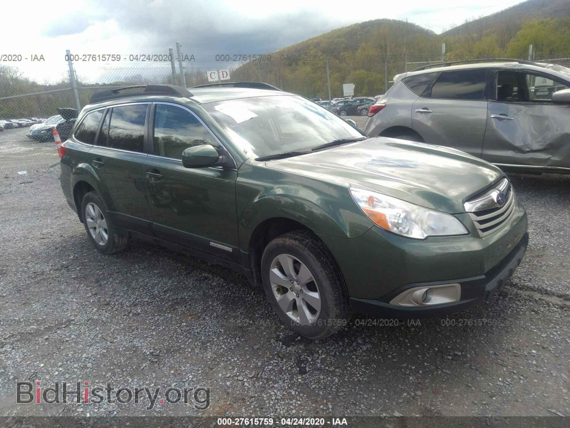 Фотография 4S4BRCCC1B3443776 - SUBARU OUTBACK 2011