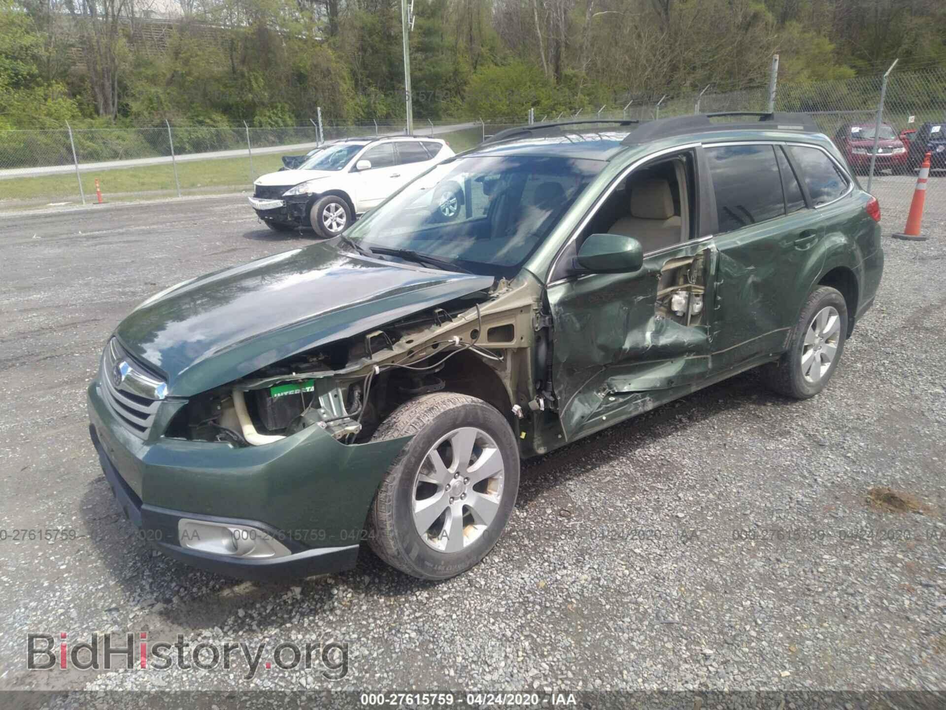 2011 SUBARU OUTBACK - VIN: 4S4BRCCC1B3443776 - Фото 2