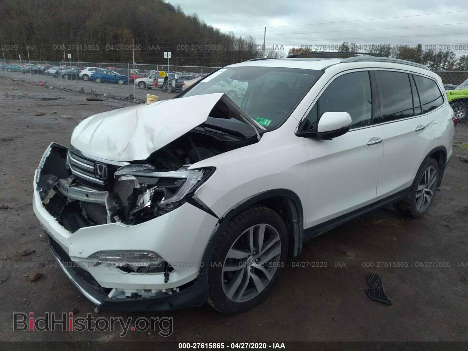 2017 HONDA PILOT - VIN: 5FNYF6H99HB004536 - Фото 2