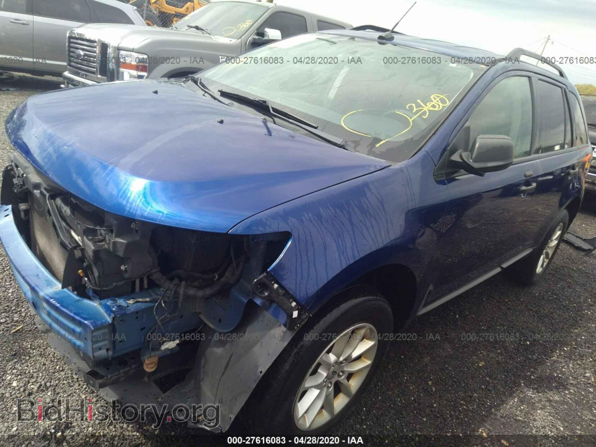 2013 FORD EDGE - VIN: 2FMDK3GC5DBB89662 - Фото 2