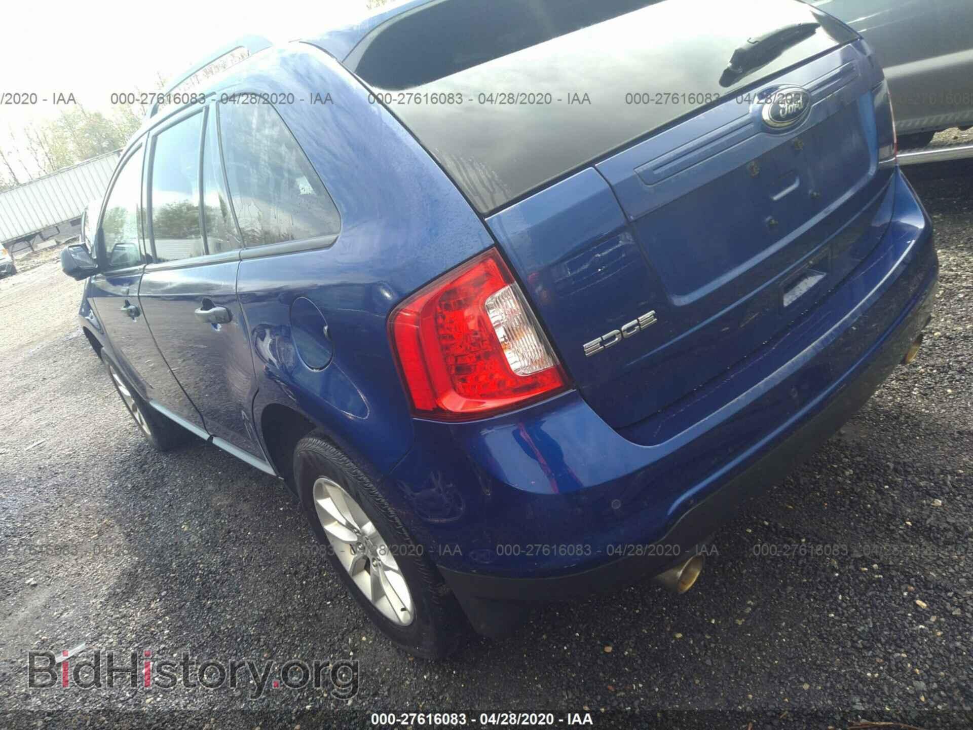 2013 FORD EDGE - VIN: 2FMDK3GC5DBB89662 - Фото 3