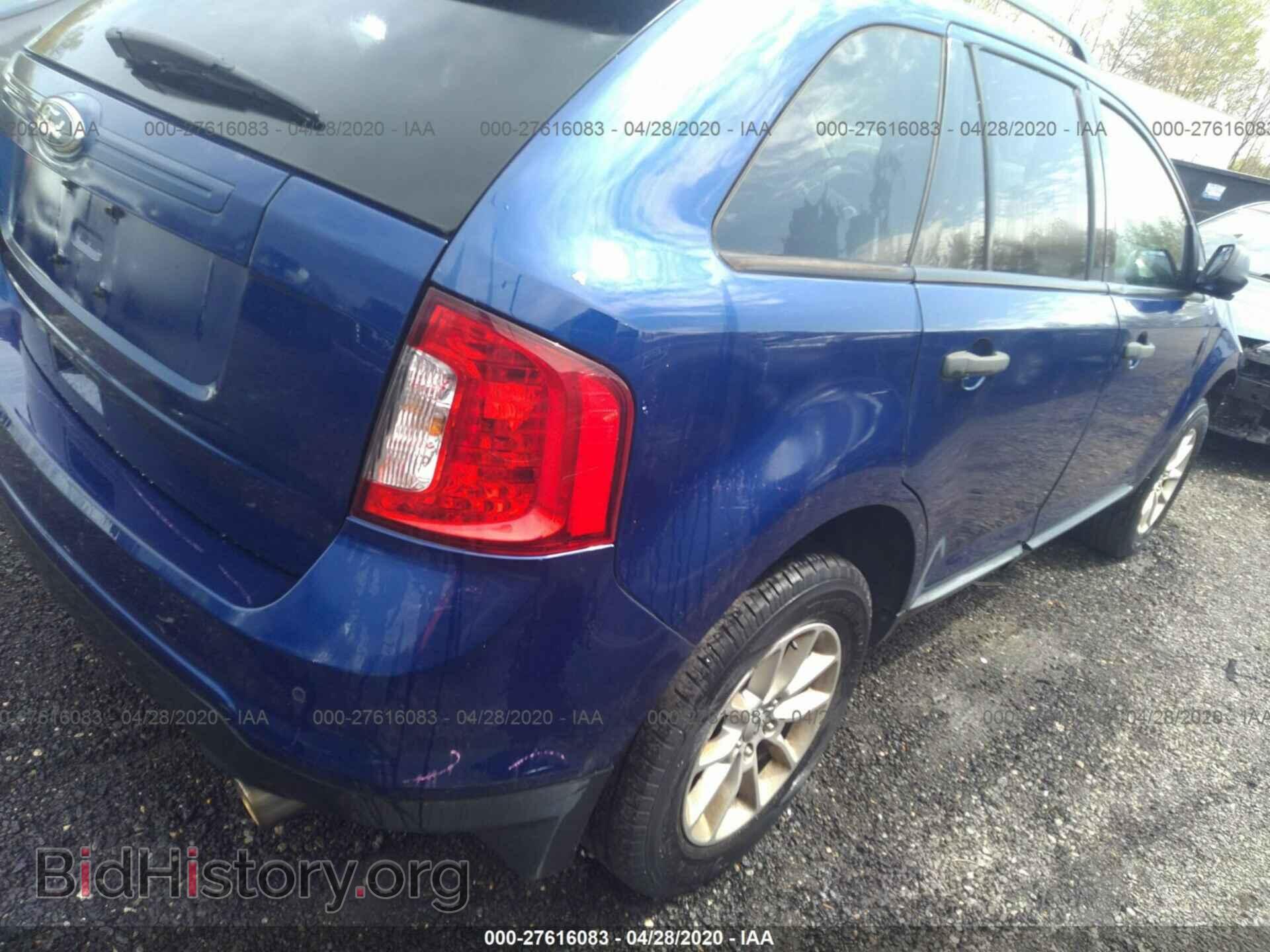 2013 FORD EDGE - VIN: 2FMDK3GC5DBB89662 - Фото 4