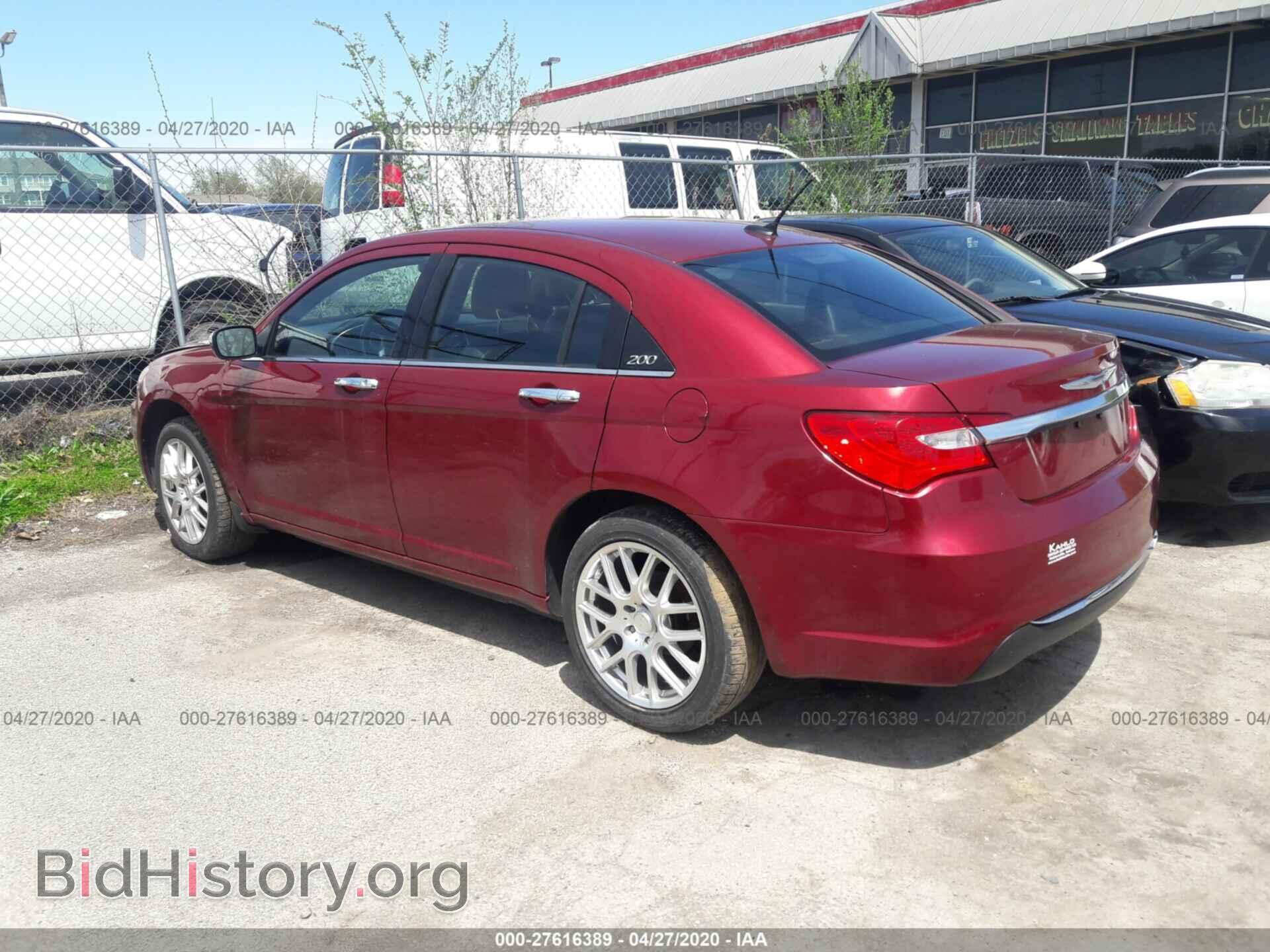 2011 CHRYSLER 200 - VIN: 1C3BC2FB1BN601903 - Фото 3