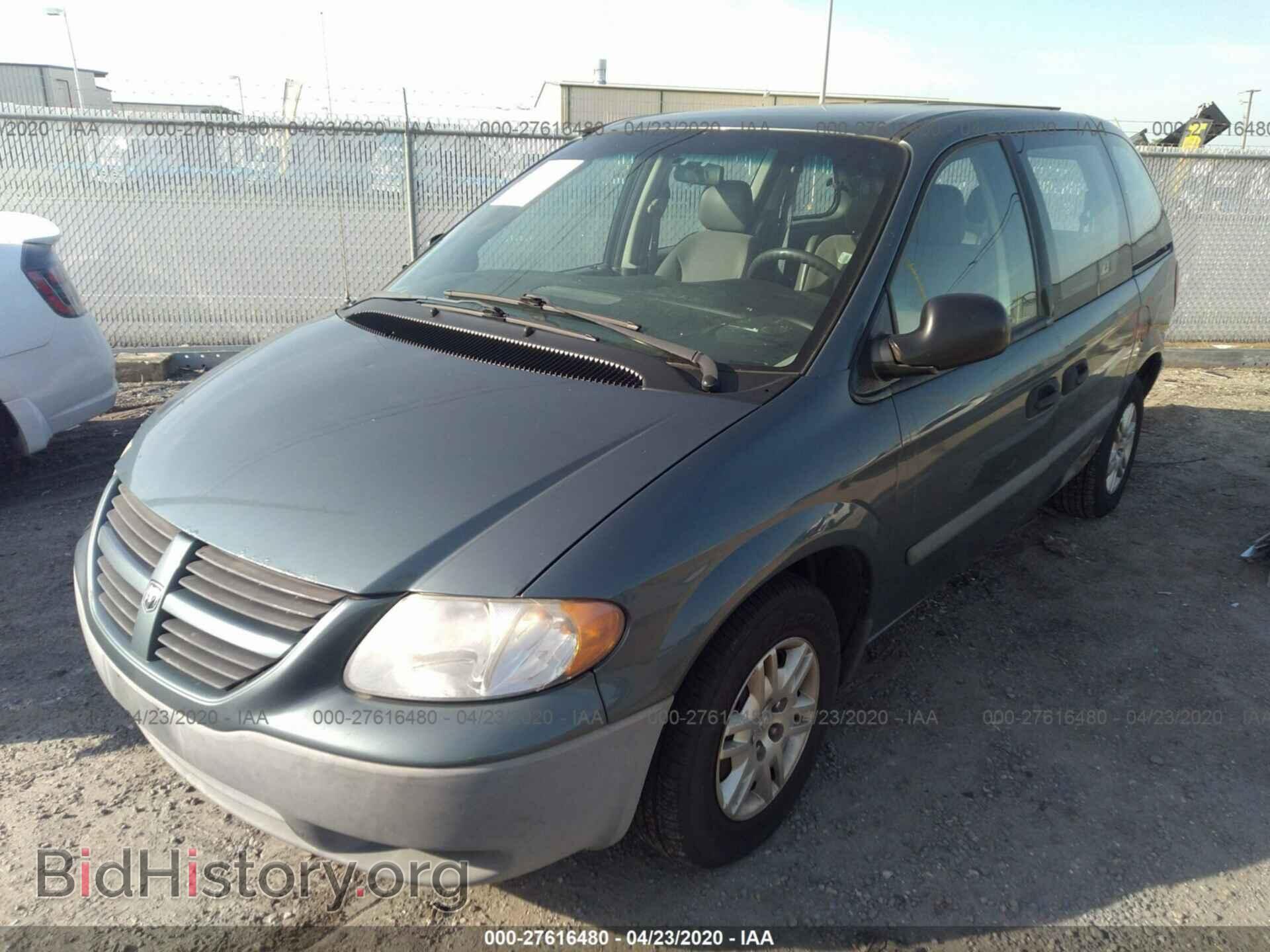 2007 DODGE CARAVAN - VIN: 1D4GP25E17B206004 - Фото 2