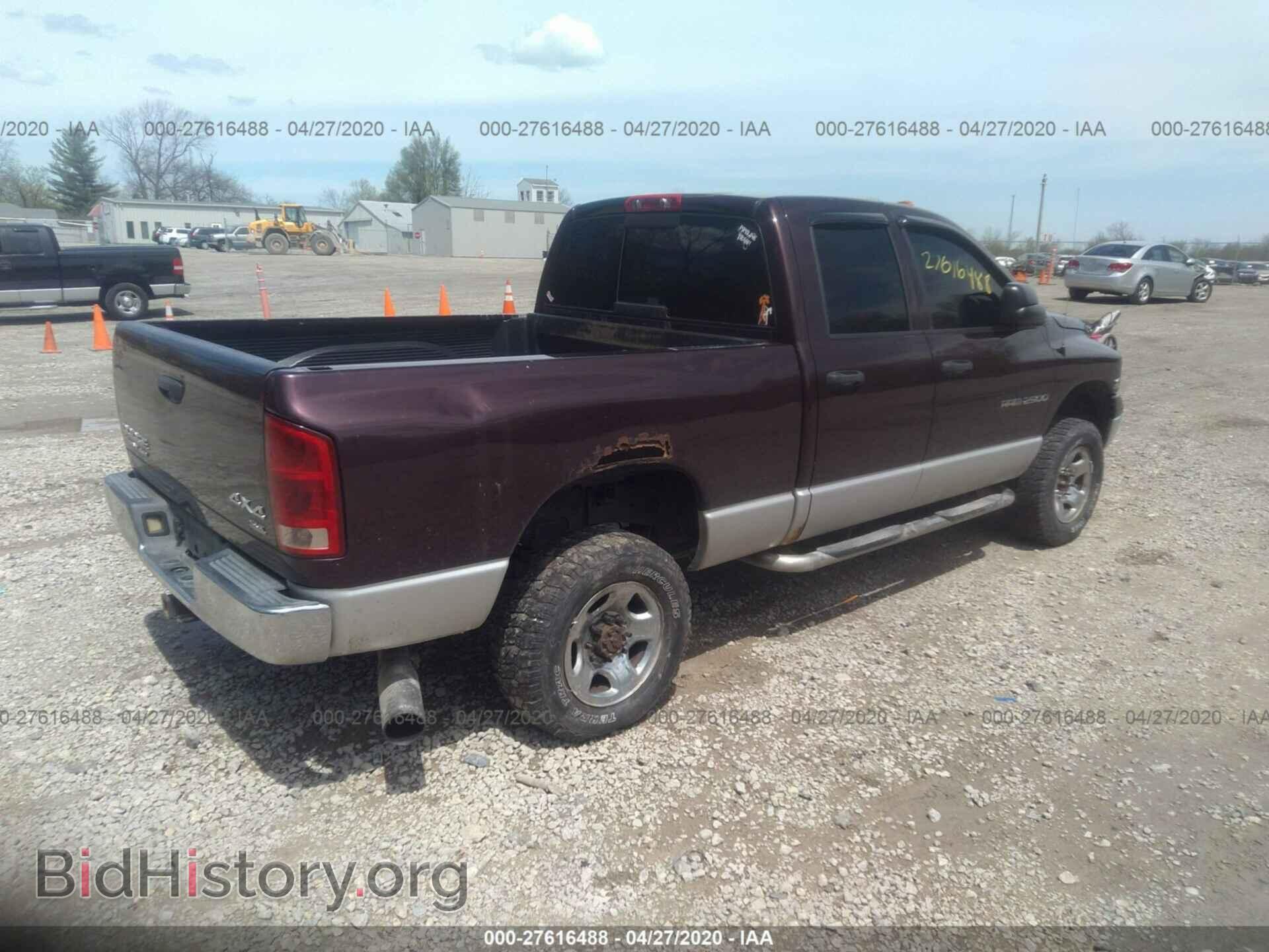 2004 DODGE RAM 2500 - VIN: 3D7KU28C44G213709 - Фото 4