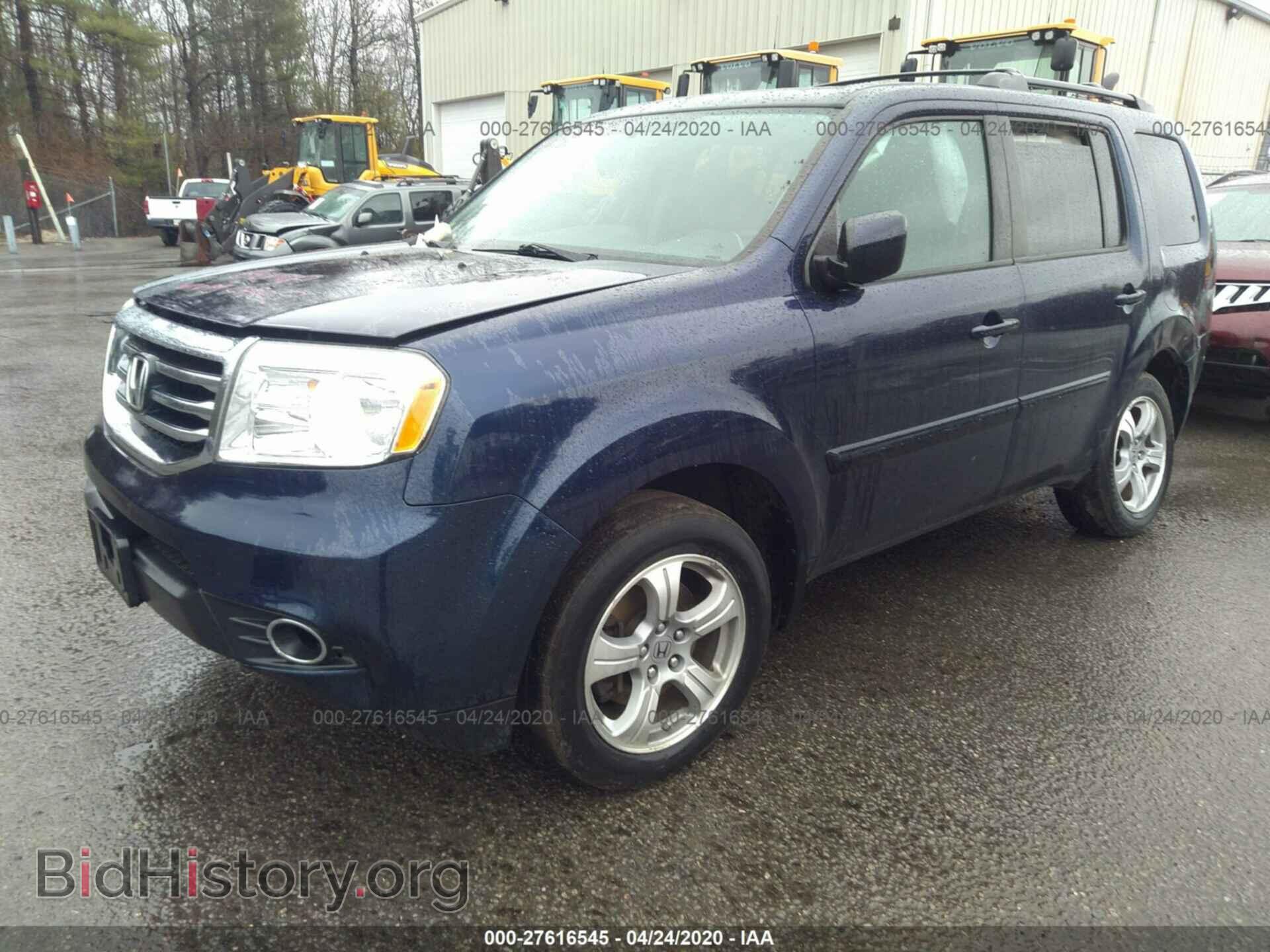 2014 HONDA PILOT - VIN: 5FNYF4H40EB024632 - Фото 2