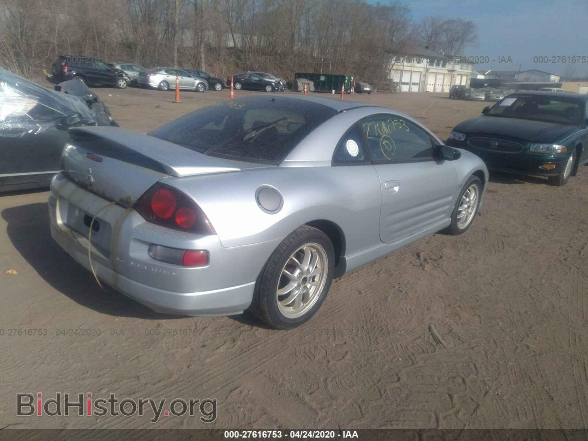 2002 MITSUBISHI ECLIPSE - VIN: 4A3AC54HX2E085585 - Фото 4