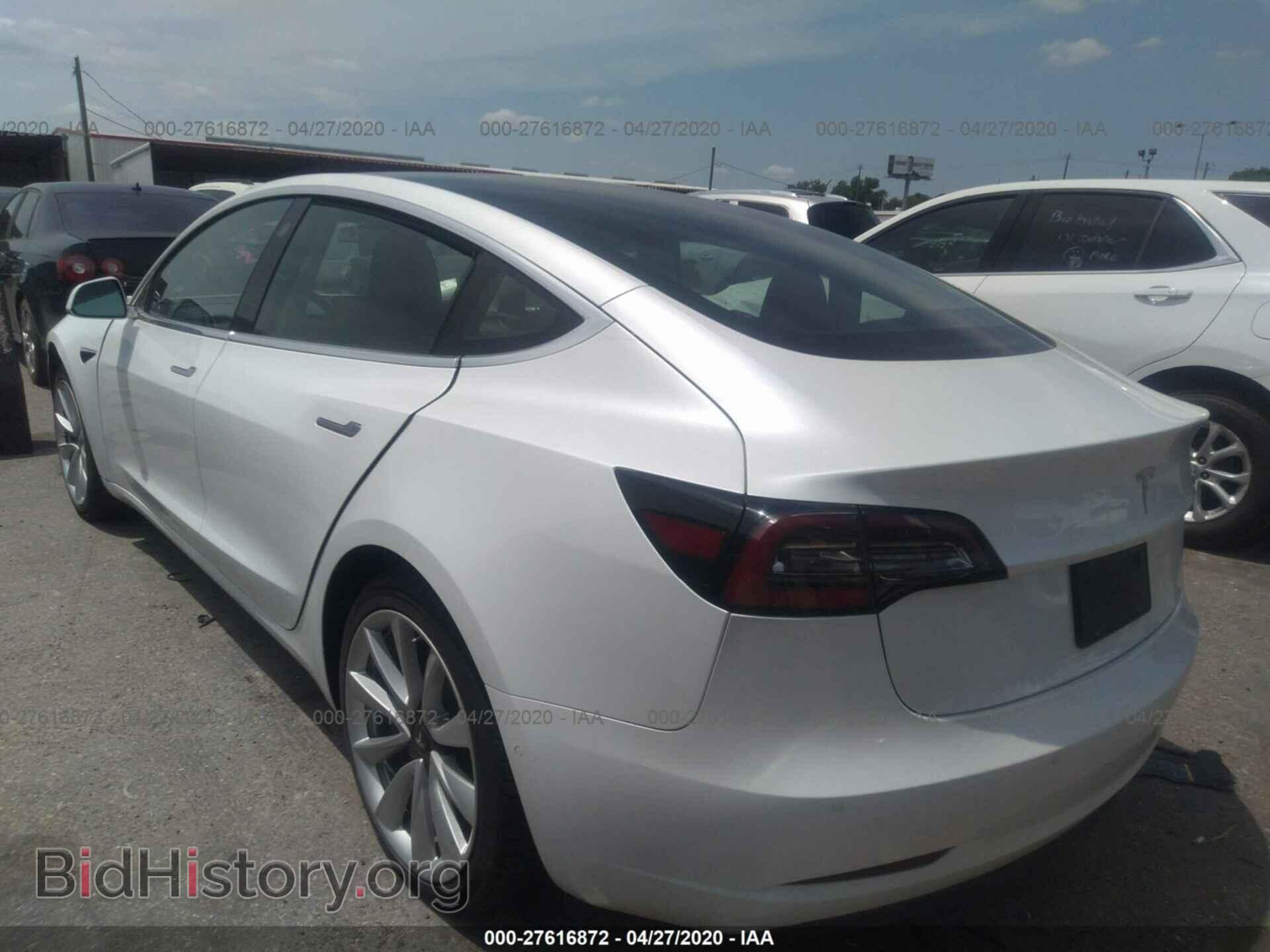 2019 TESLA MODEL 3 - VIN: 5YJ3E1EA8KF529884 - Фото 3