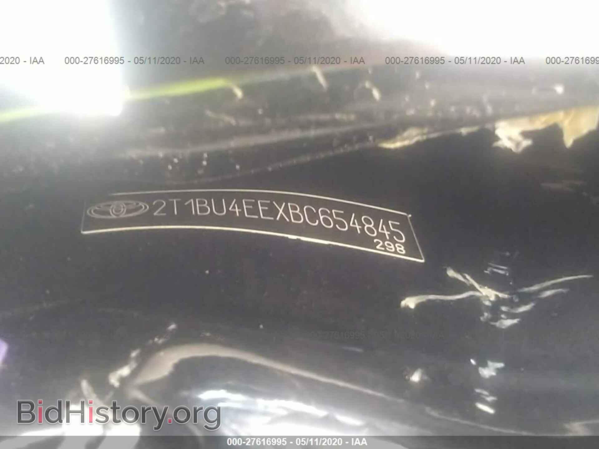 2011 TOYOTA COROLLA - VIN: 2T1BU4EEXBC654845 - Photo 9