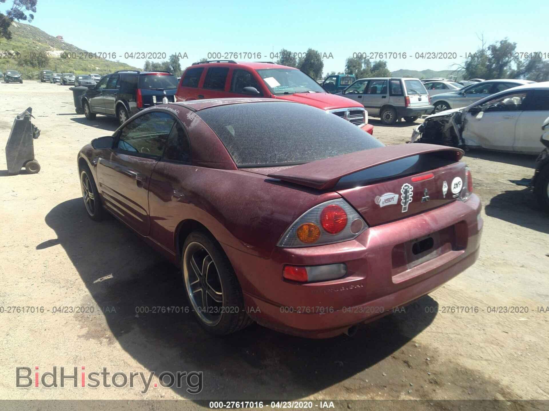 2004 MITSUBISHI ECLIPSE - VIN: 4A3AC44G84E053643 - Фото 3