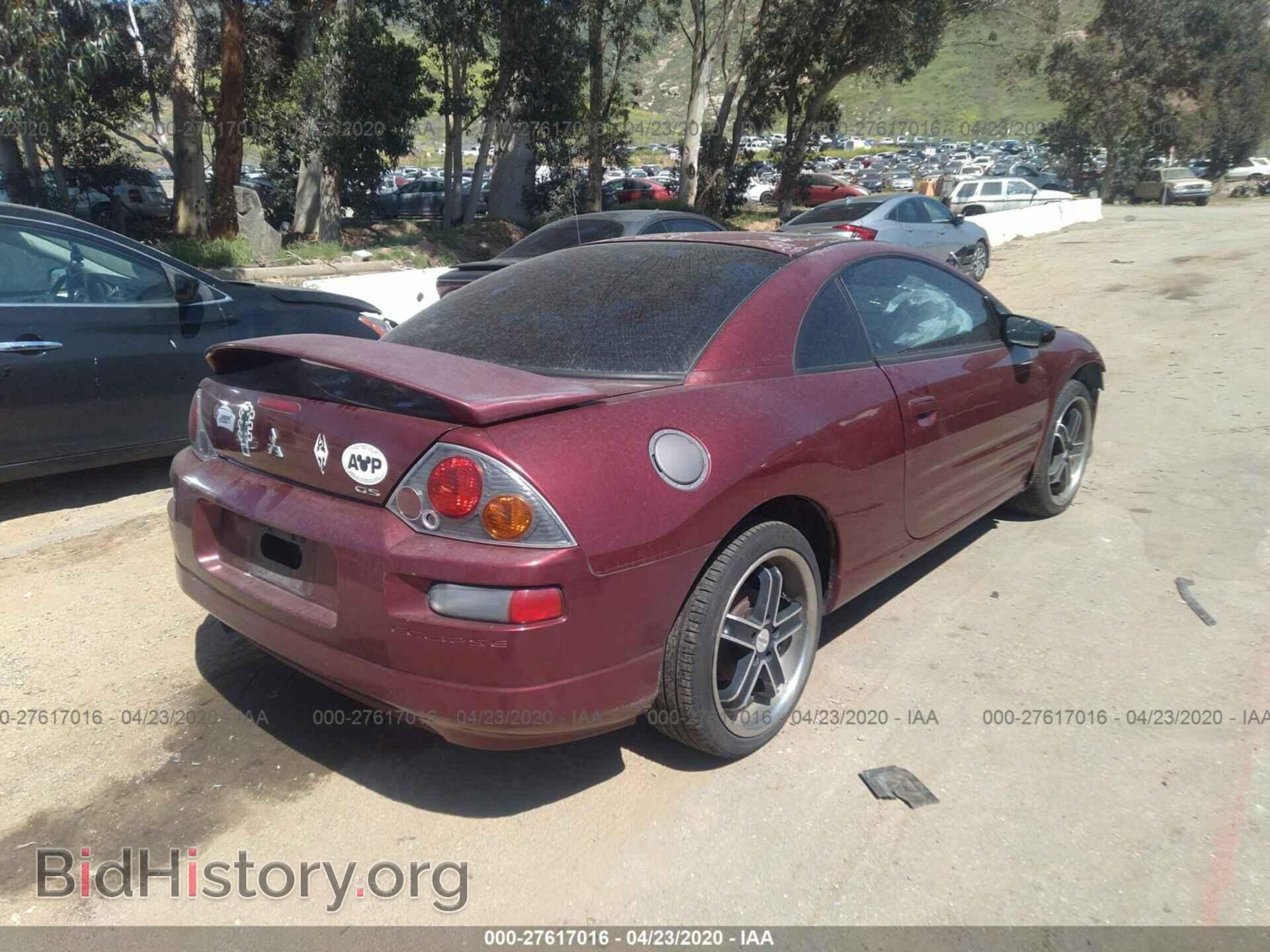 2004 MITSUBISHI ECLIPSE - VIN: 4A3AC44G84E053643 - Фото 4