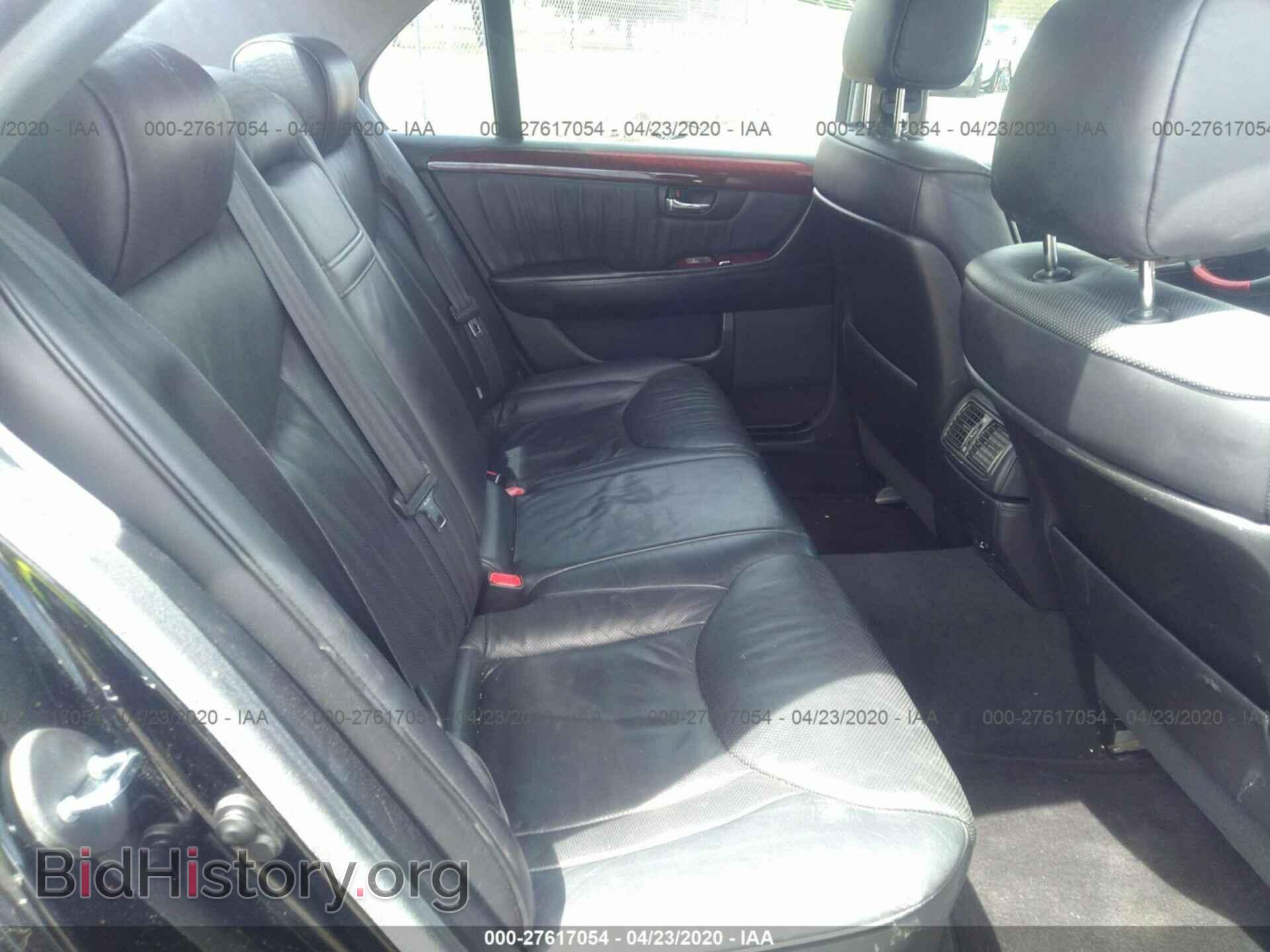 2003 LEXUS LS - VIN: JTHBN30F630099040 - Фото 8
