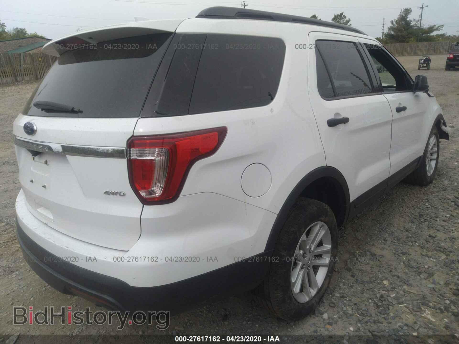 2017 FORD EXPLORER - VIN: 1FM5K8B81HGA55749 - Фото 4