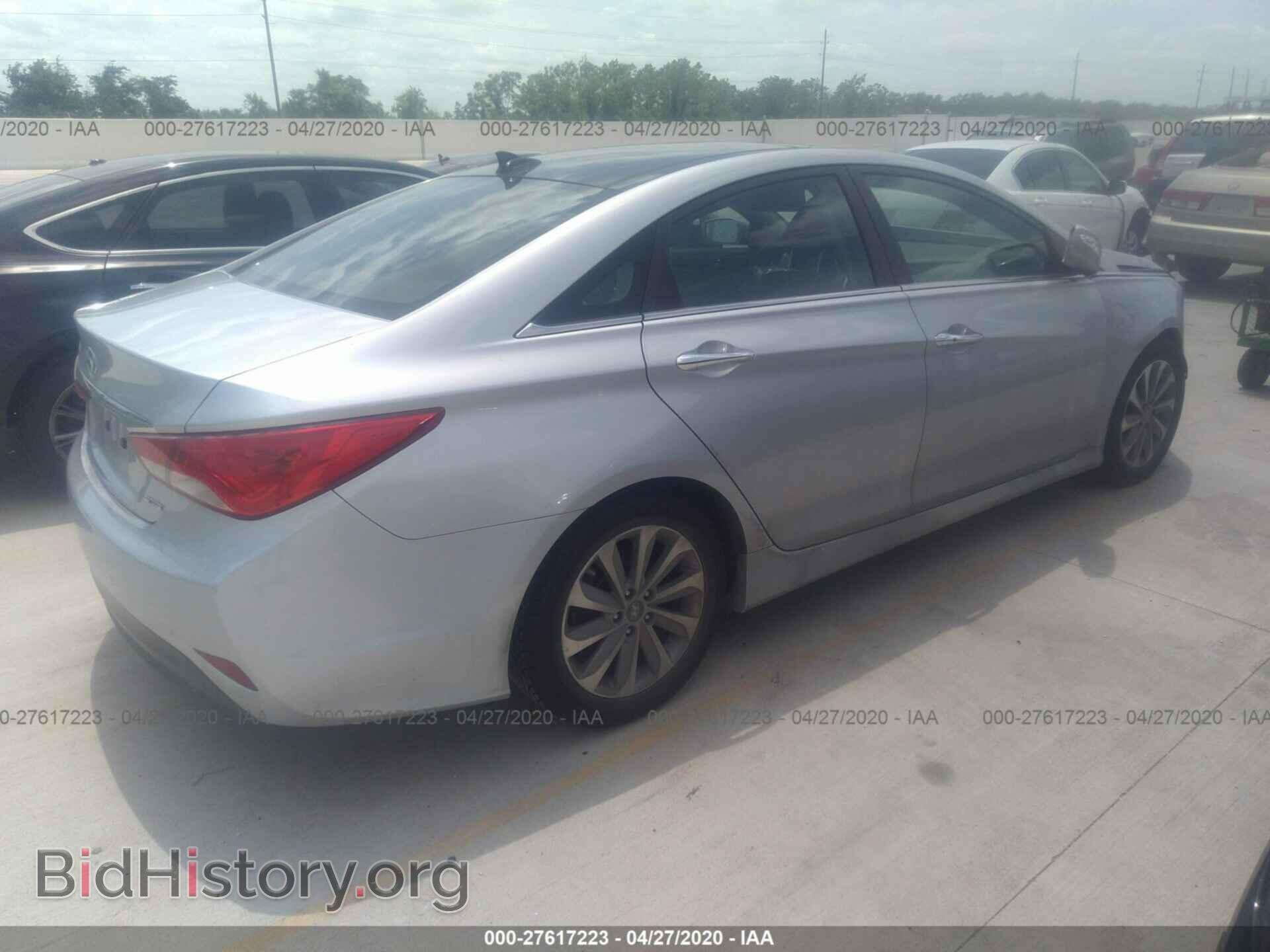 2014 HYUNDAI SONATA - VIN: 5NPEC4AC8EH888259 - Фото 4