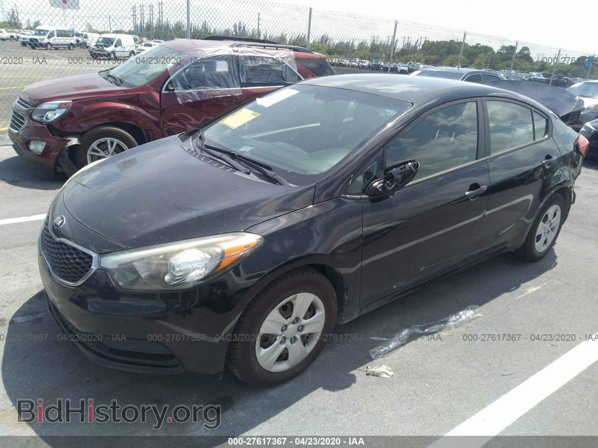 2014 KIA FORTE - VIN: KNAFK4A64E5105971 - Фото 2