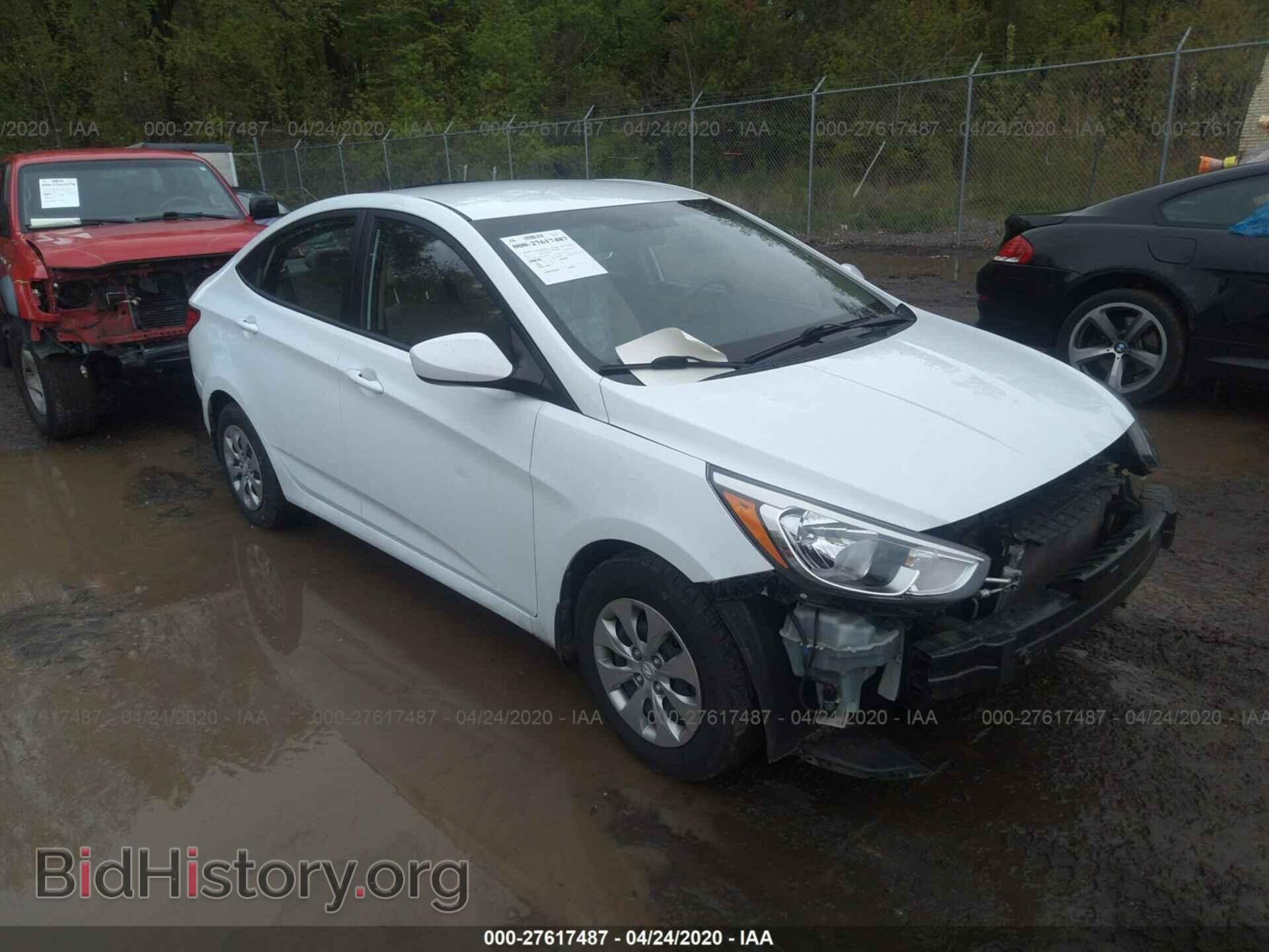 Фотография KMHCT4AE6GU076911 - HYUNDAI ACCENT 2016