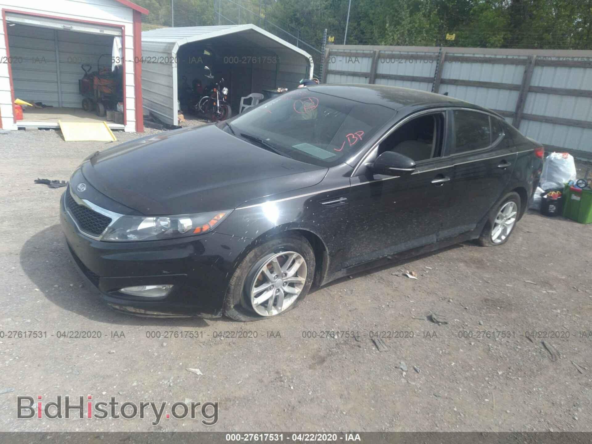2013 KIA OPTIMA - VIN: KNAGM4A78D5301191 - Фото 2